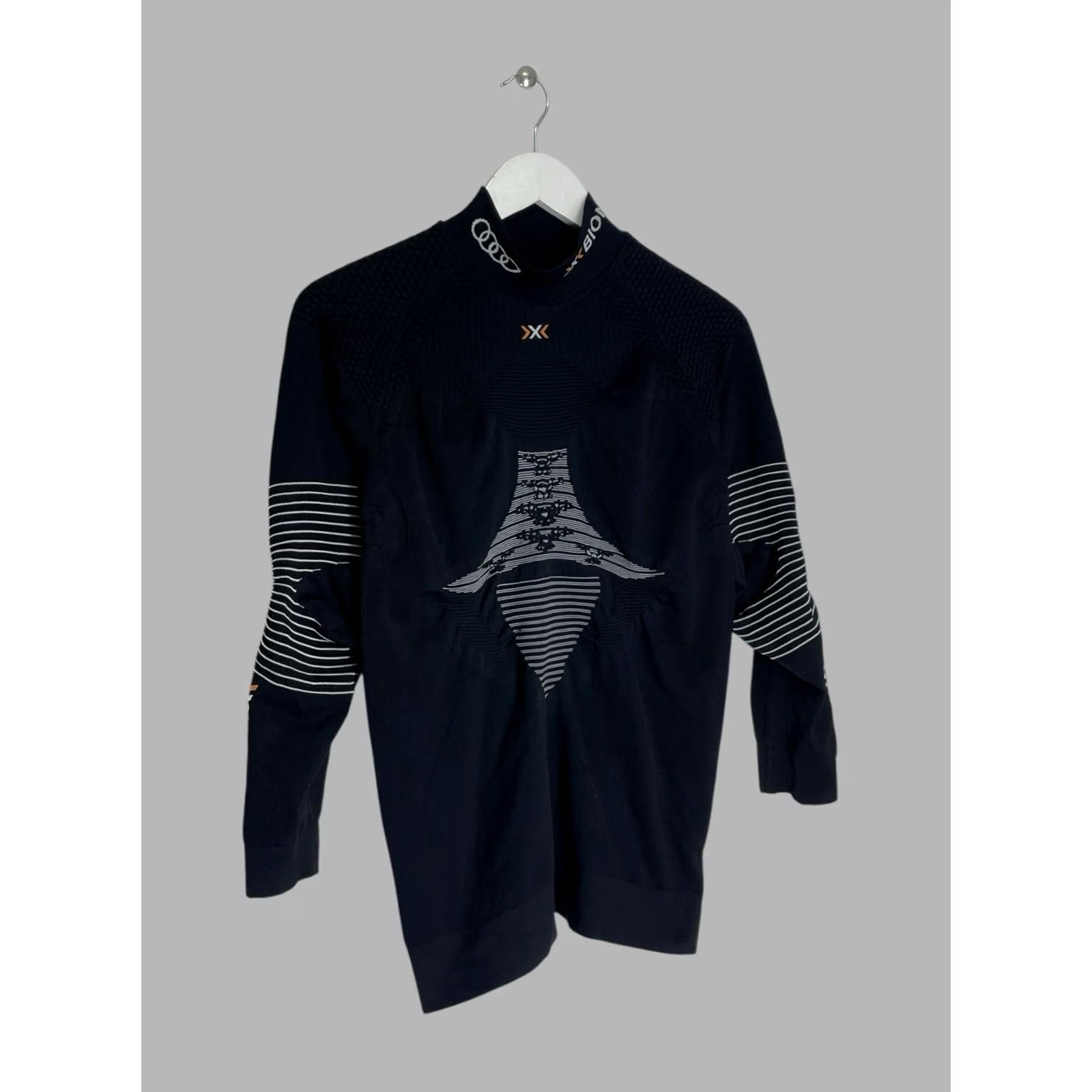 Vintage X-BIONIC Energizer 4.0 Women's Long Sleeve Compression Shirt XL Black Athletic Base Layer Sports Ski Hiking Cycling Womens Size XL / US 12-14 / IT 48-50 - 3 Thumbnail