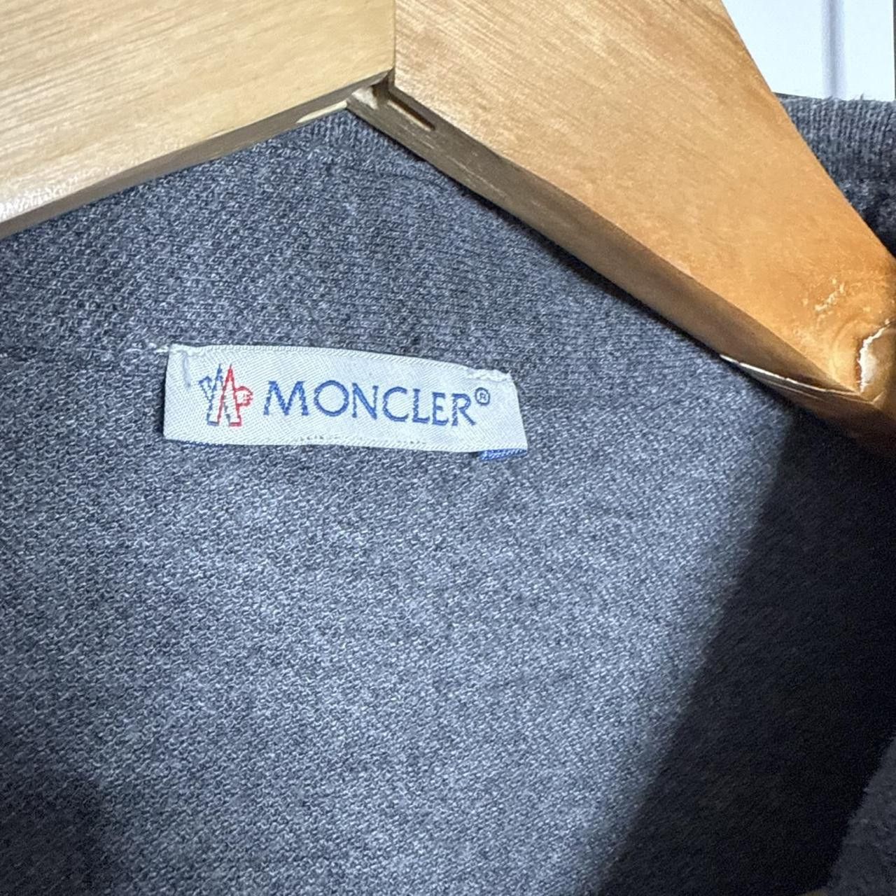 Moncler Moncler Maglia Polo Shirt Grey Size US L / EU 52-54 / 3 - 6 Thumbnail