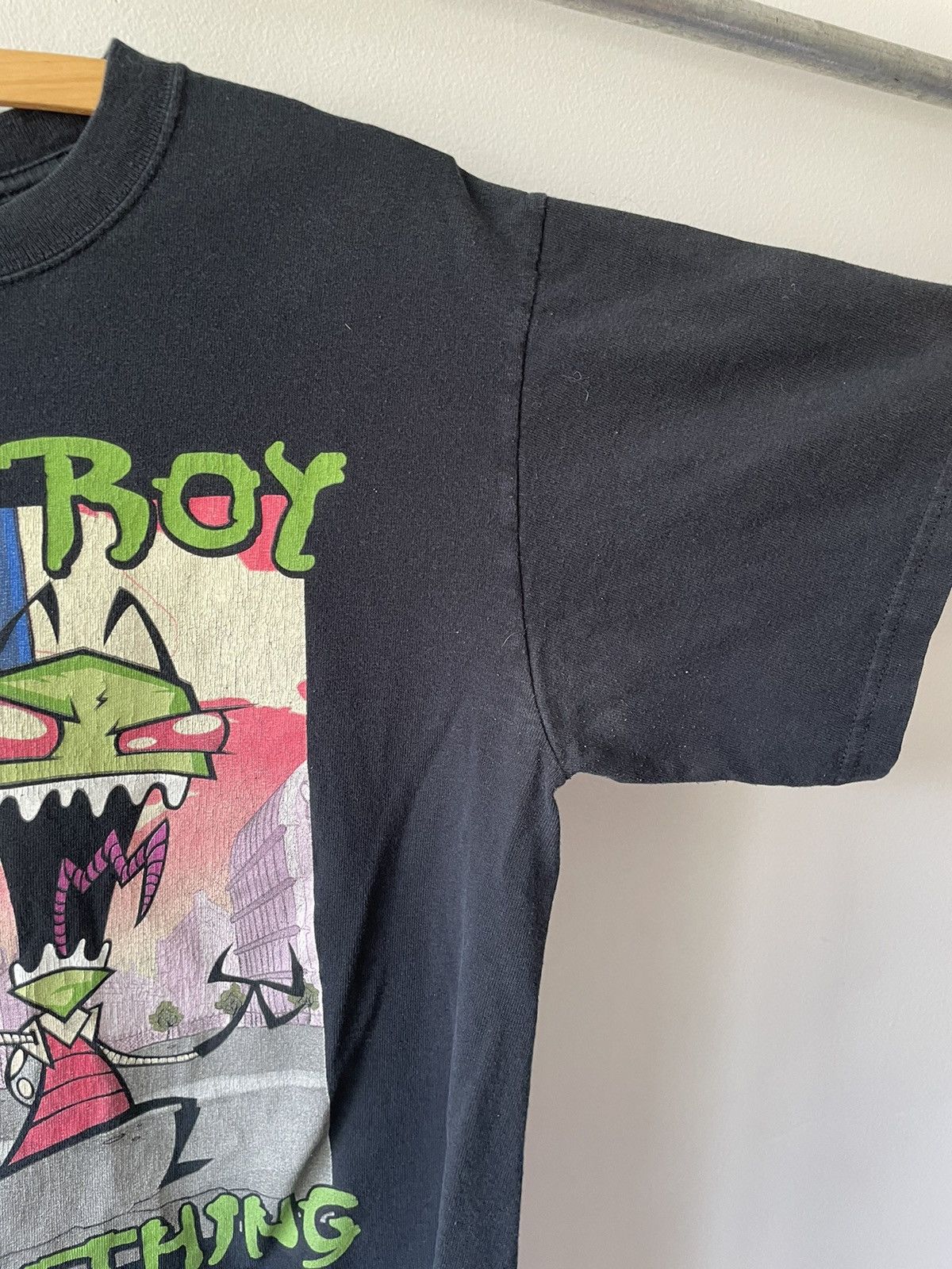 Nickelodeon × Vintage Vintage 2004 Invader Zim Destroy Everything tee Size US M / EU 48-50 / 2 - 6 Thumbnail