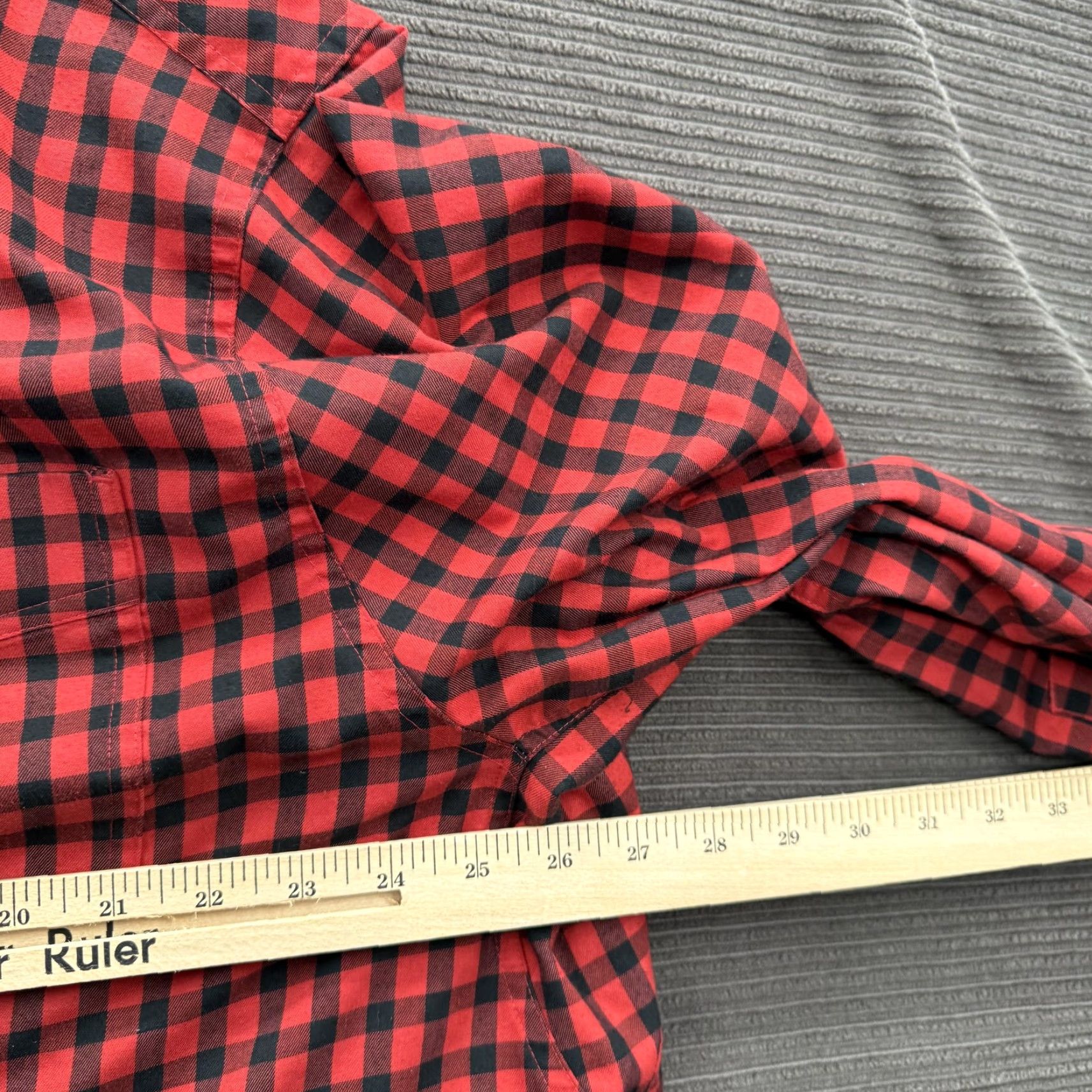Vintage Alaskan Hardgear Shirt Mens 2XL Red Black Plaid Wool Blend Button Down Workwear Shirt Size US XXL / EU 58 / 5 - 4 Thumbnail