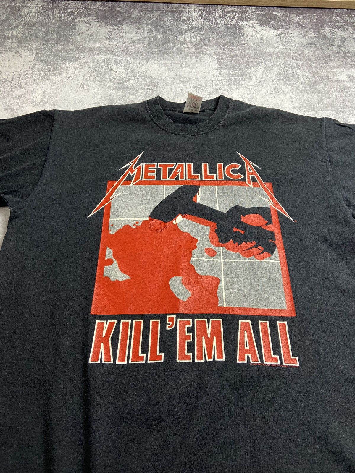 Band Tees Metallica 1994 “Kill ‘Em All” “Ride The Lightning” Band Tee Size US L / EU 52-54 / 3 - 12 Thumbnail