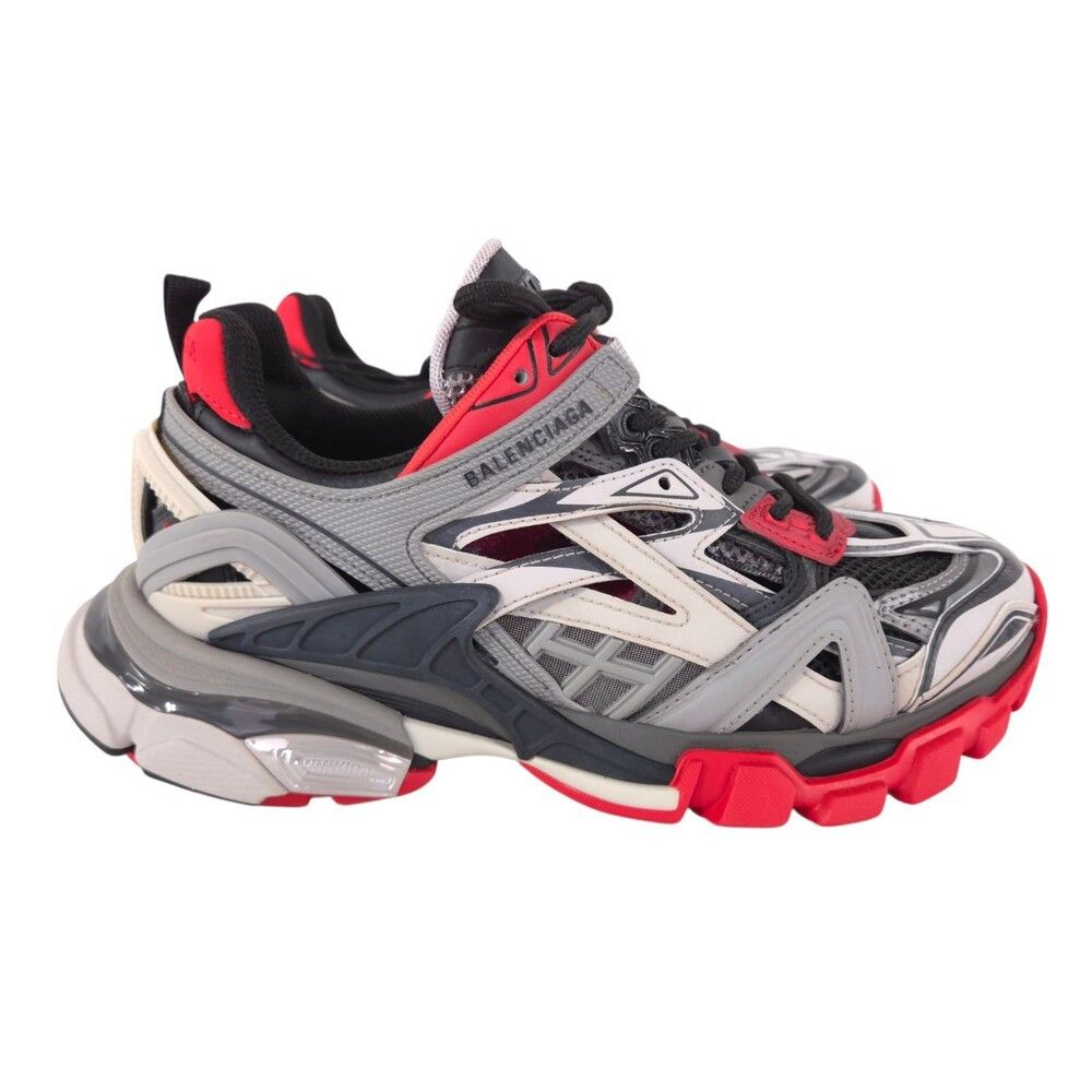 Balenciaga Balenciaga Track.2 Sneakers US 8 EU 38 Womens Red Black Size US 8 / IT 38 - 4 Thumbnail