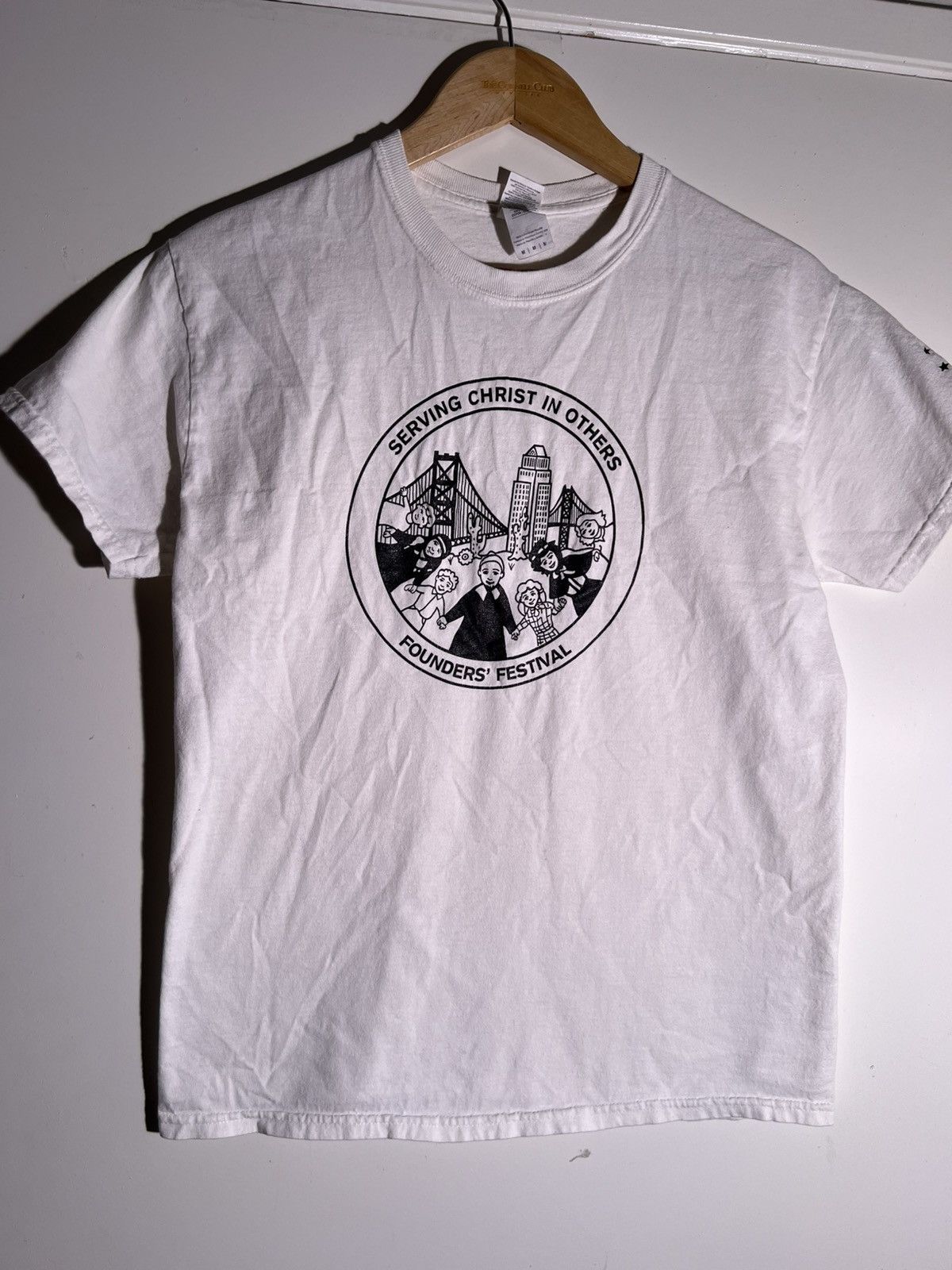 Vintage Y2K 2000’s VTG Vintage Christ In Others Festival Retro Shirt Size US M / EU 48-50 / 2 - 1 Thumbnail