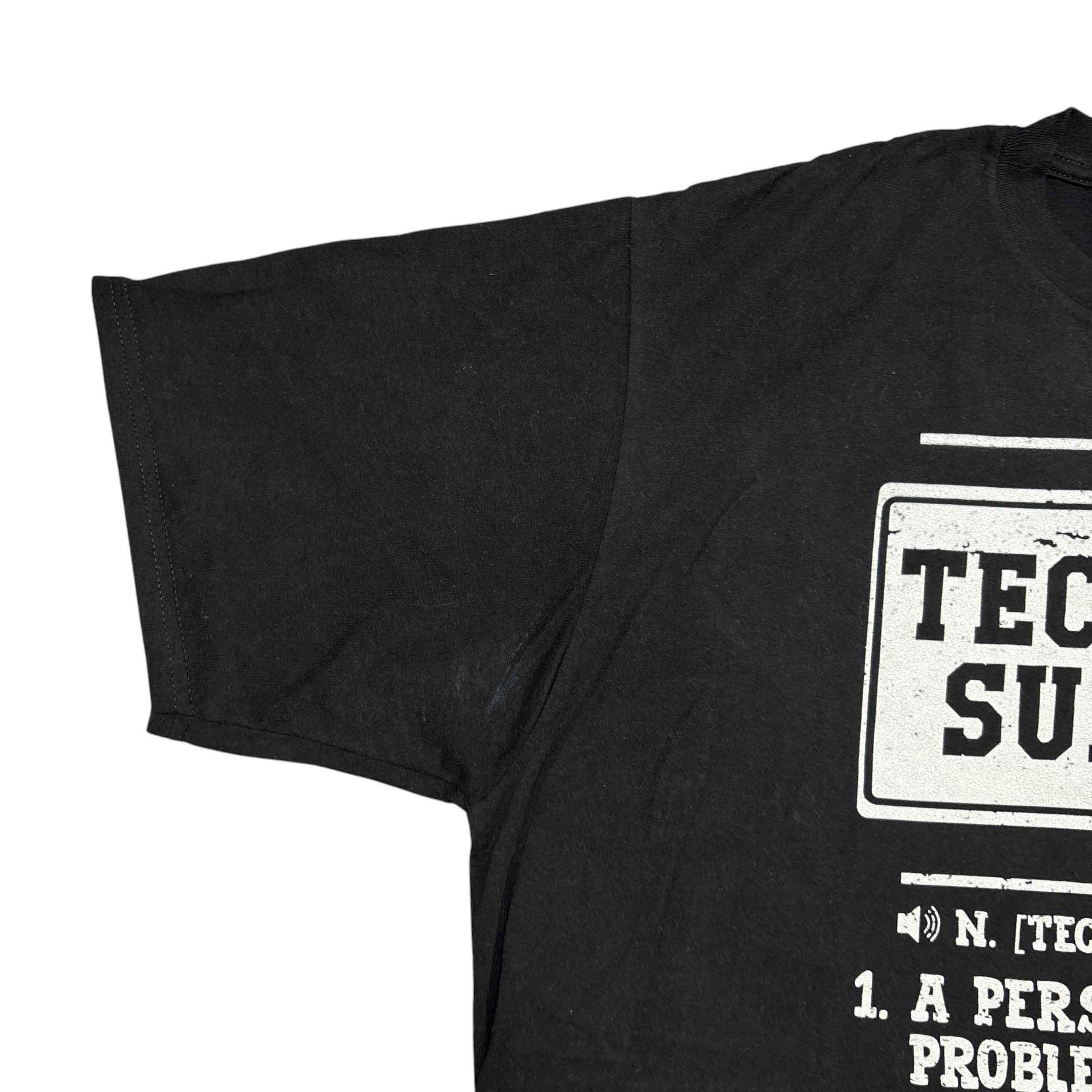 Vintage Humor Shirt Technical Support Tech Computer Microsoft Funny Size US XL / EU 56 / 4 - 9 Thumbnail