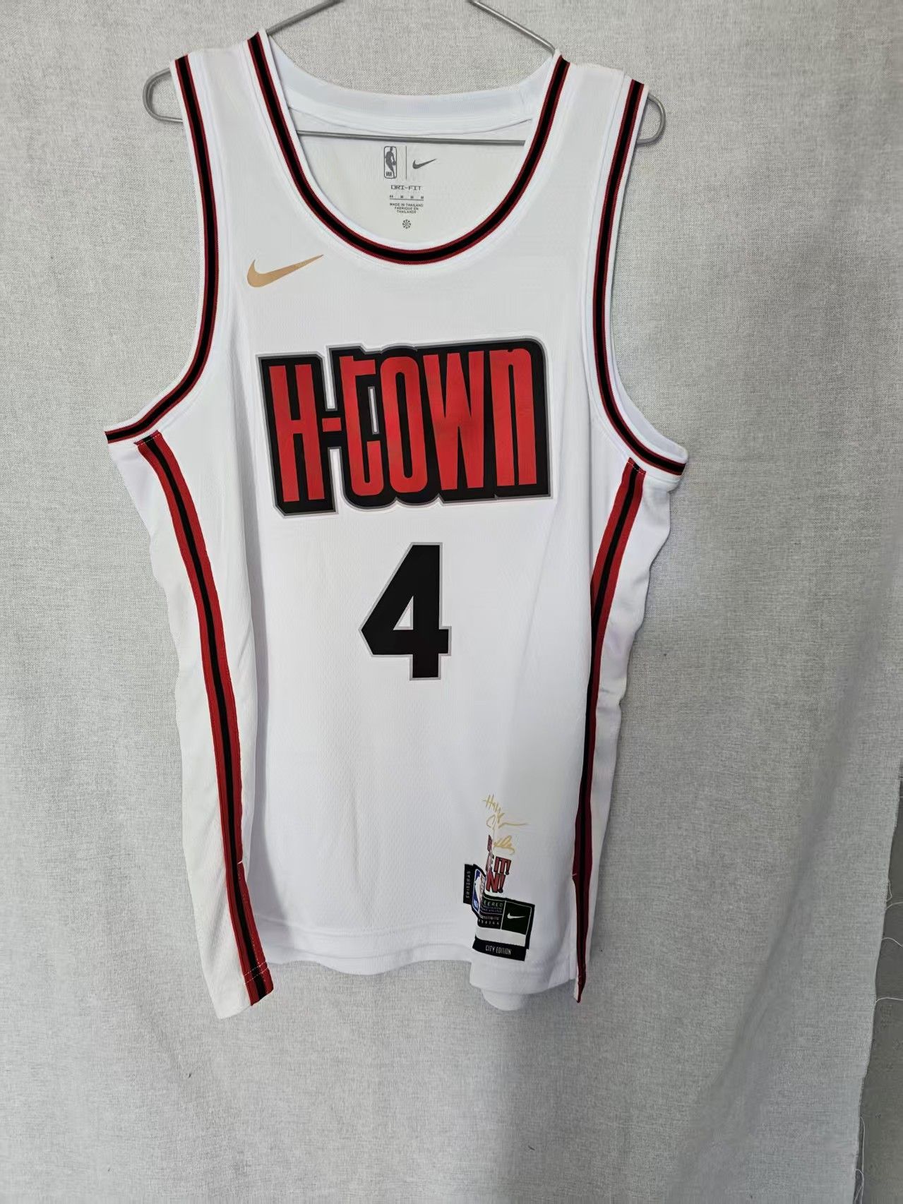 NBA Houston Rockets #4 Jalen Green Jersey Size US XL / EU 56 / 4 - 2 Thumbnail