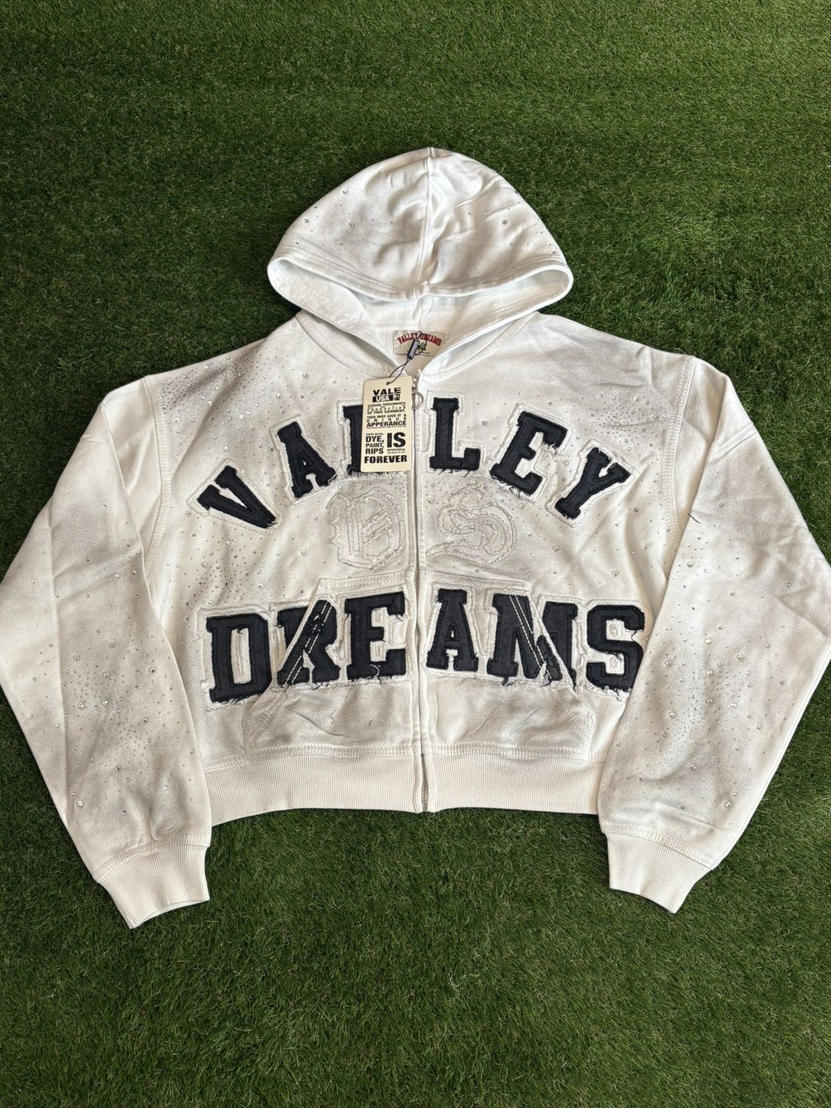 Vale VALE FOREVER “CLASSICO” HOODIE (WHITE) - SIZE MEDIUM Size US M / EU 48-50 / 2 - 1 Thumbnail