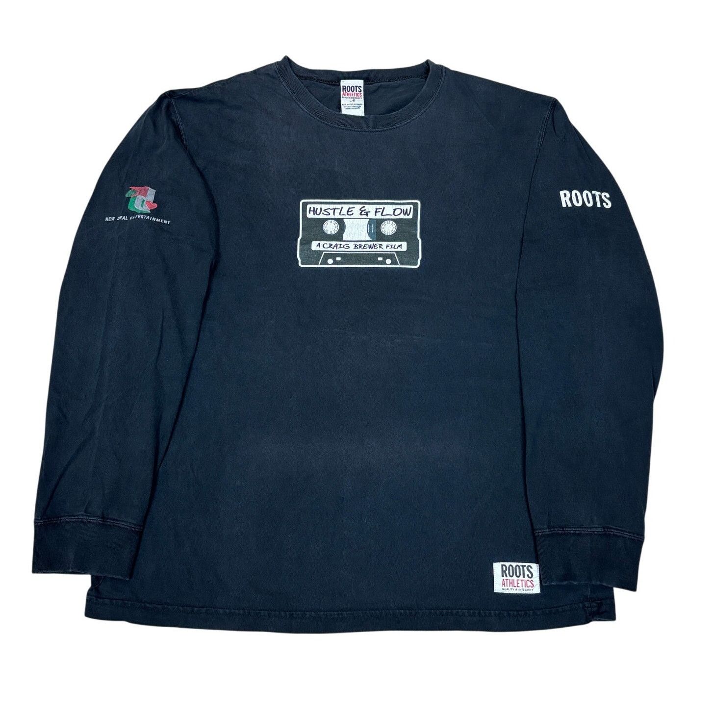 Roots Rare Hustle & Flow Promo T Shirt Long Sleeve Cast Crew Large Size US L / EU 52-54 / 3 - 1 Thumbnail
