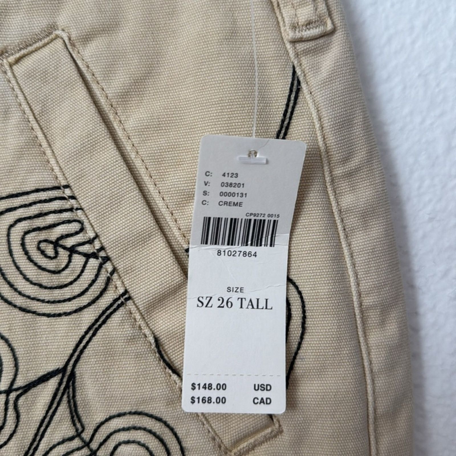 Anthropologie NWT Anthropologie 26T Pilcro Yaya Mid-Rise Crop Flare Jeans Size 26" / US 2 / IT 38 - 7 Thumbnail