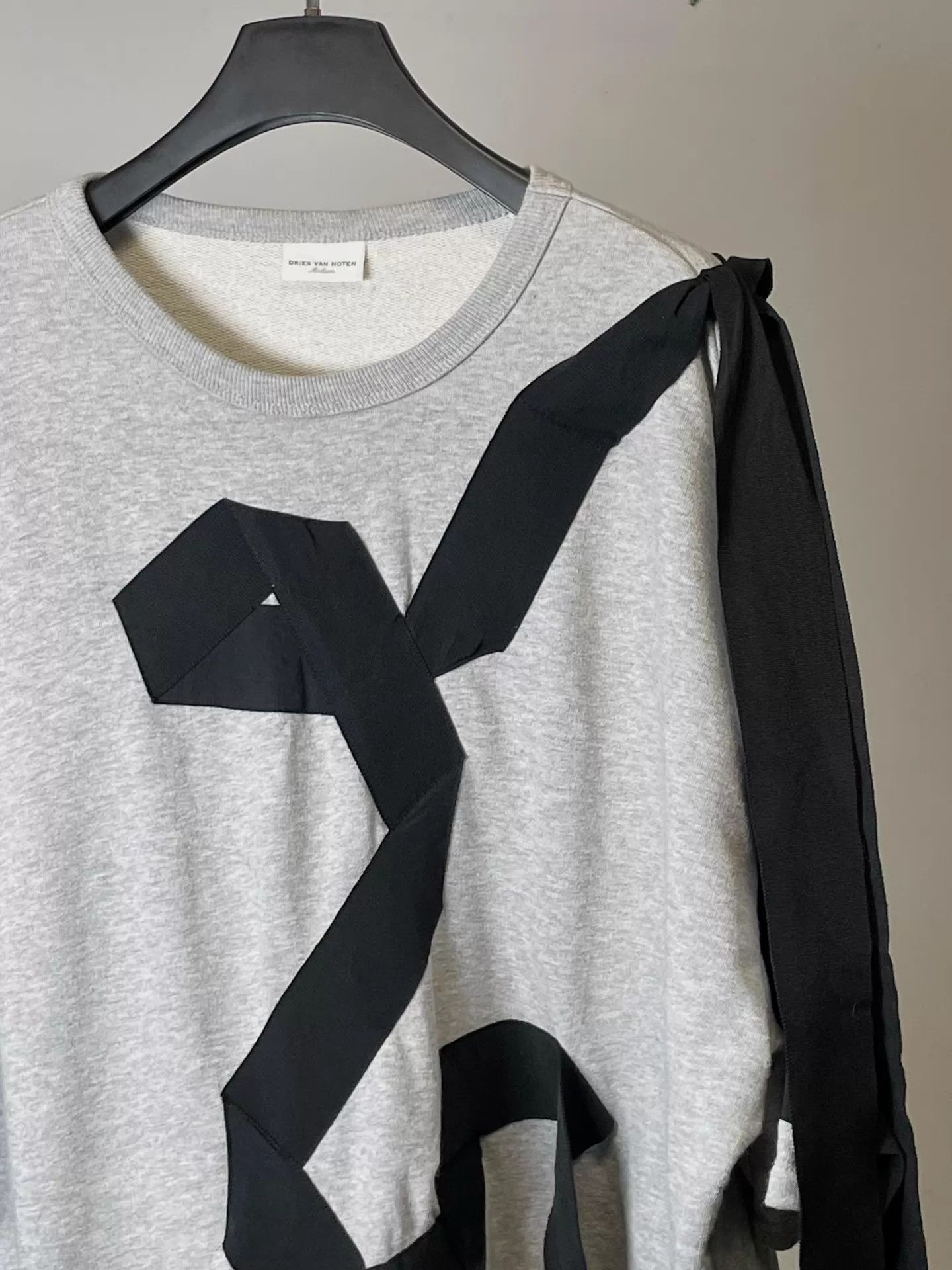 Dries Van Noten Dries Van Noten S/S20 Ribbon Layered Sweatshirt M Size M / US 6-8 / IT 42-44 - 6 Thumbnail