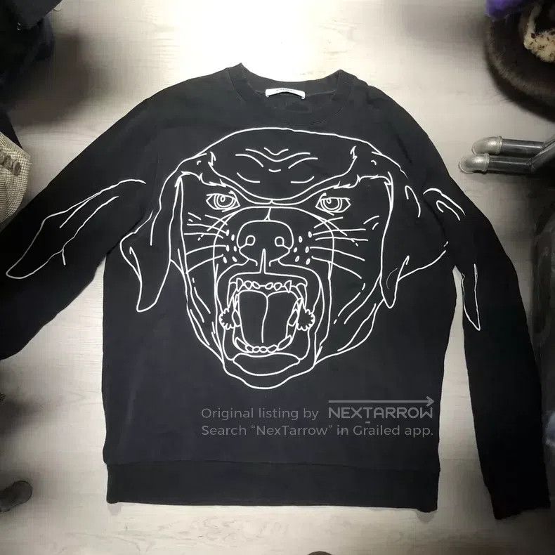Givenchy Givenchy Sketch dog head hoodie Size US XL / EU 56 / 4 - 1 Thumbnail