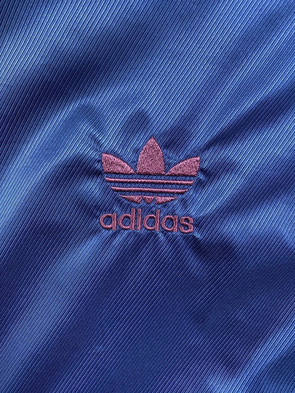 Adidas Vintage 90s Adidas Three Stripes Trefoil Zipper Jacket Size US L / EU 52-54 / 3 - 9 Thumbnail