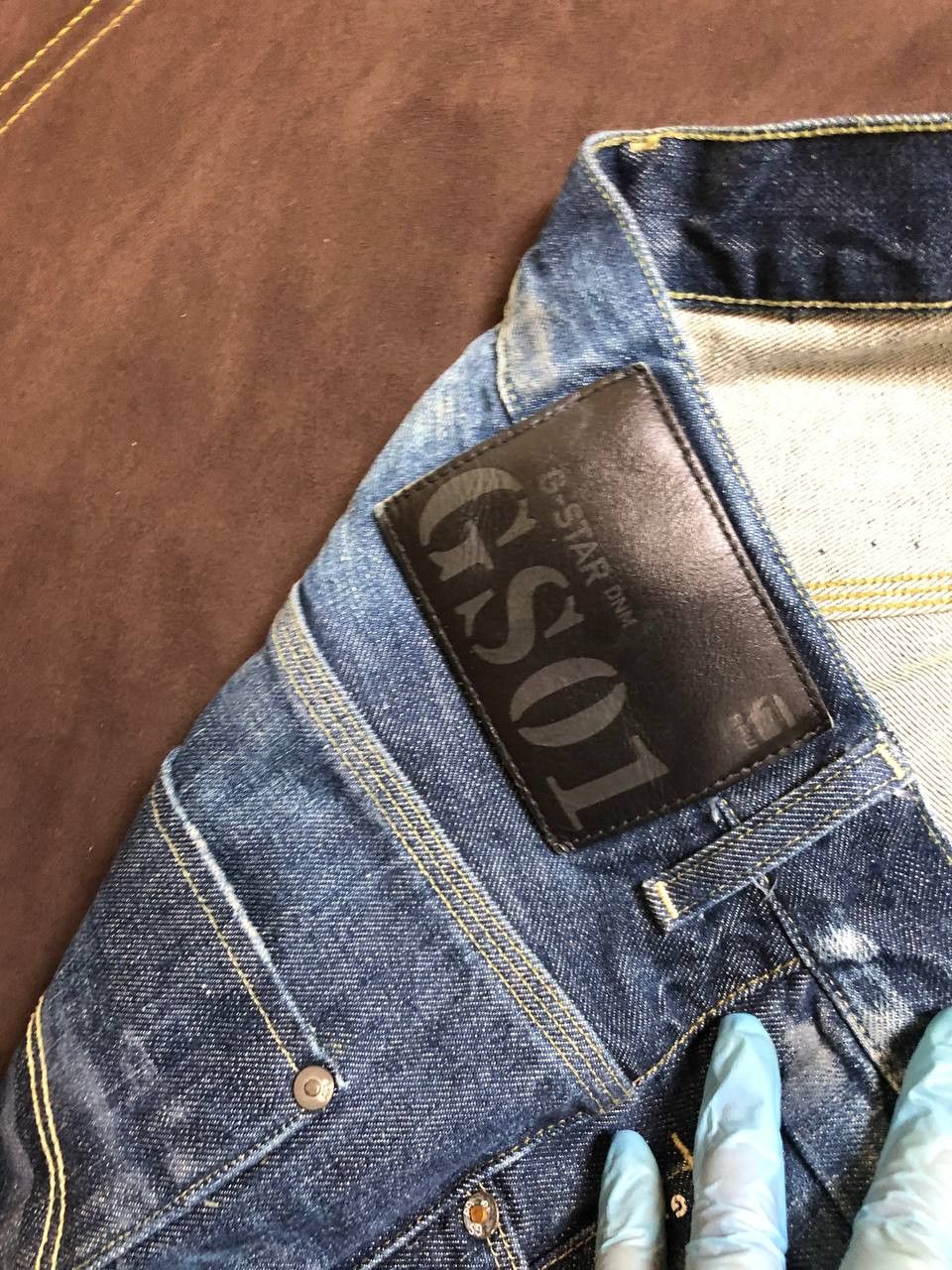 G-Star G-Star Raw Distressed Denim Jeans Luxury Size US 34 / EU 50 - 3 Thumbnail