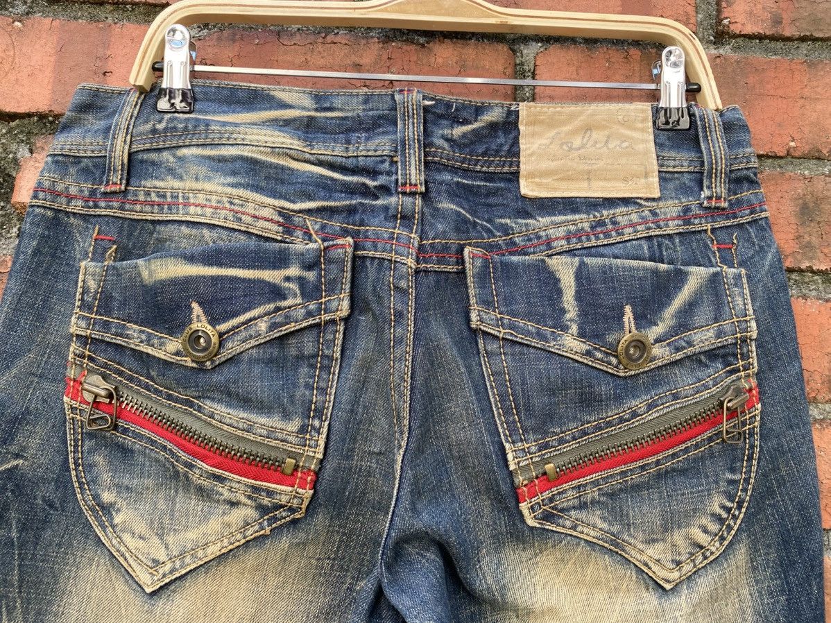 Tornado Mart W35x30 Lolita jeans flare denime Size 35" - 3 Thumbnail