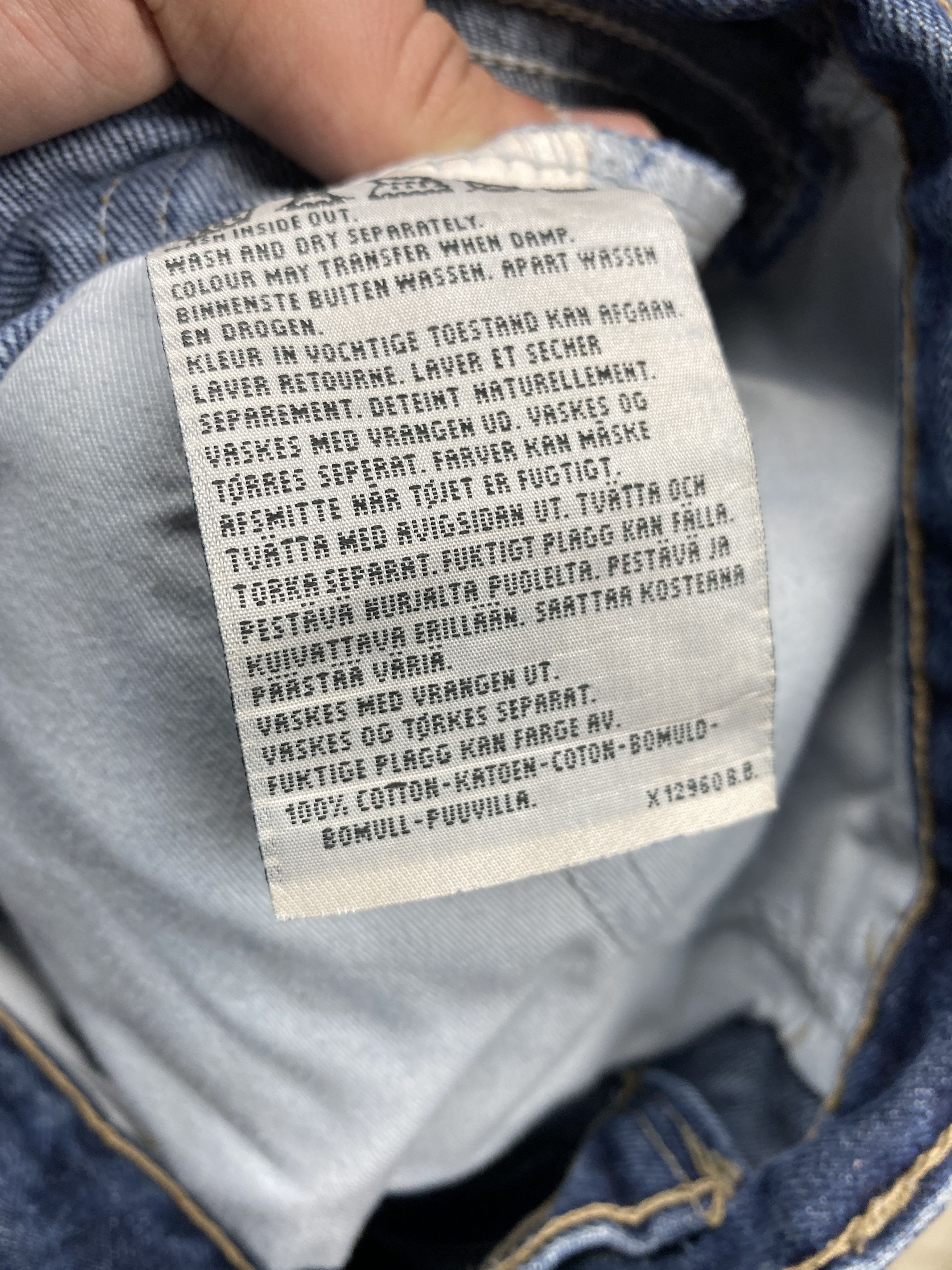 Levi's Levi's 607 Vintage Orange Tab Denim Pants Jeans Size US 32 / EU 48 - 8 Thumbnail