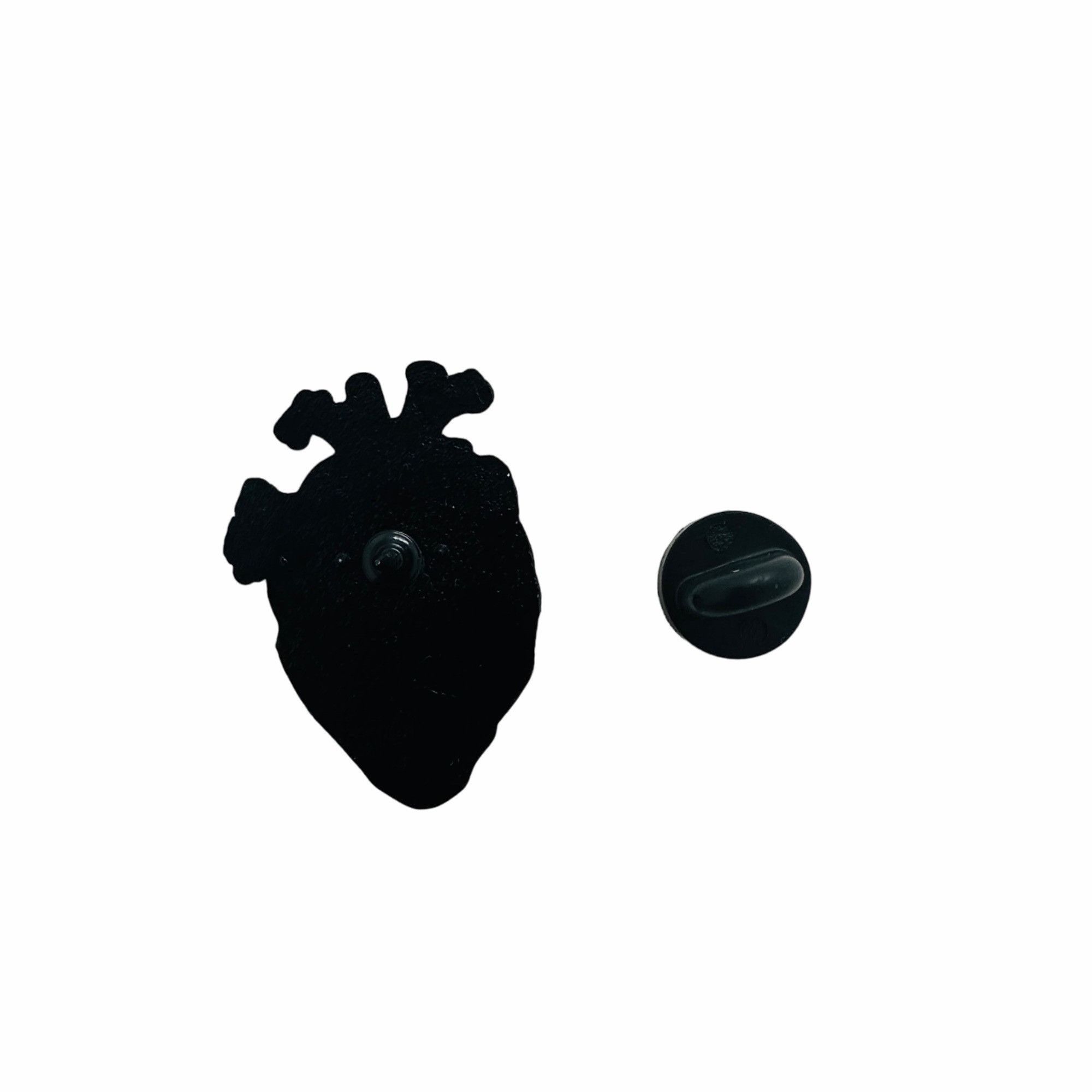 Other 💙Enamel Pin Sea Wave Anatomical Heart Art Metal Ocean Waves Size ONE SIZE - 5 Thumbnail