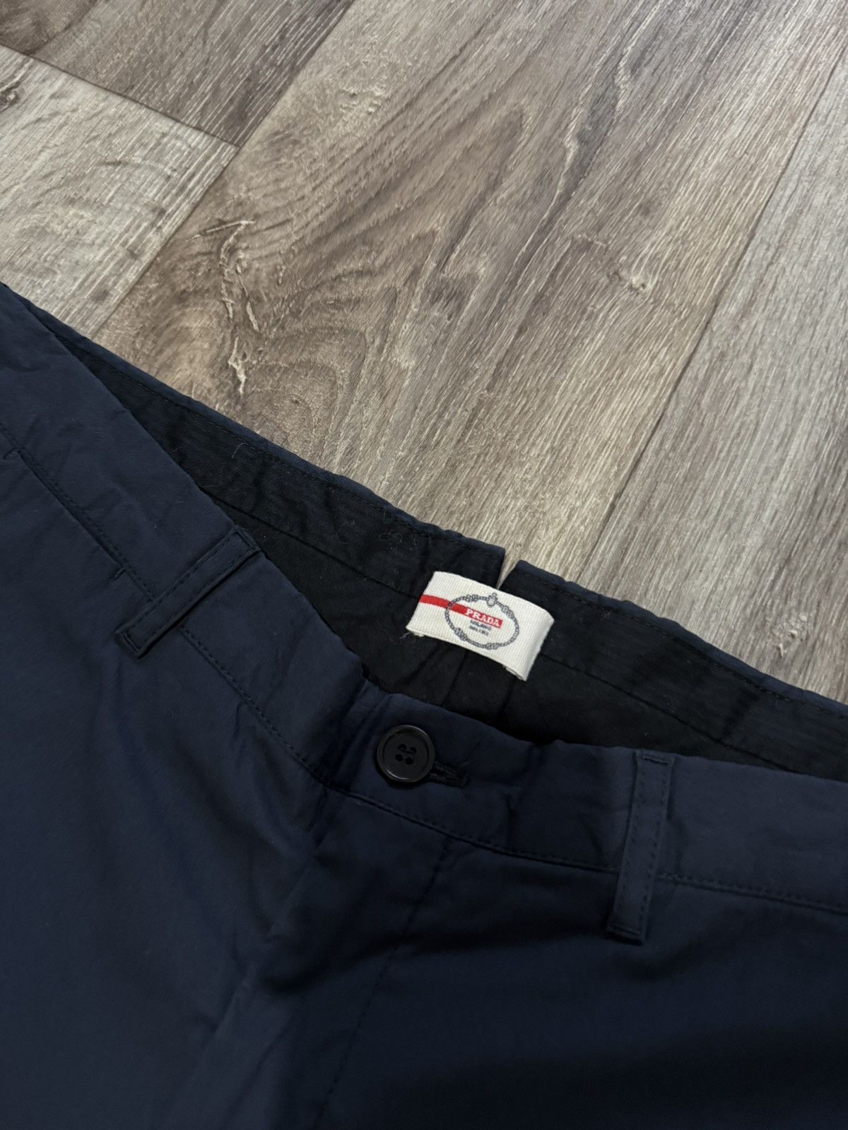 Prada PRADA MILANO LUXURY NAVY PANTS MEN’S TROUSERS ITALY CLASSIC Size US 34 / EU 50 - 5 Thumbnail