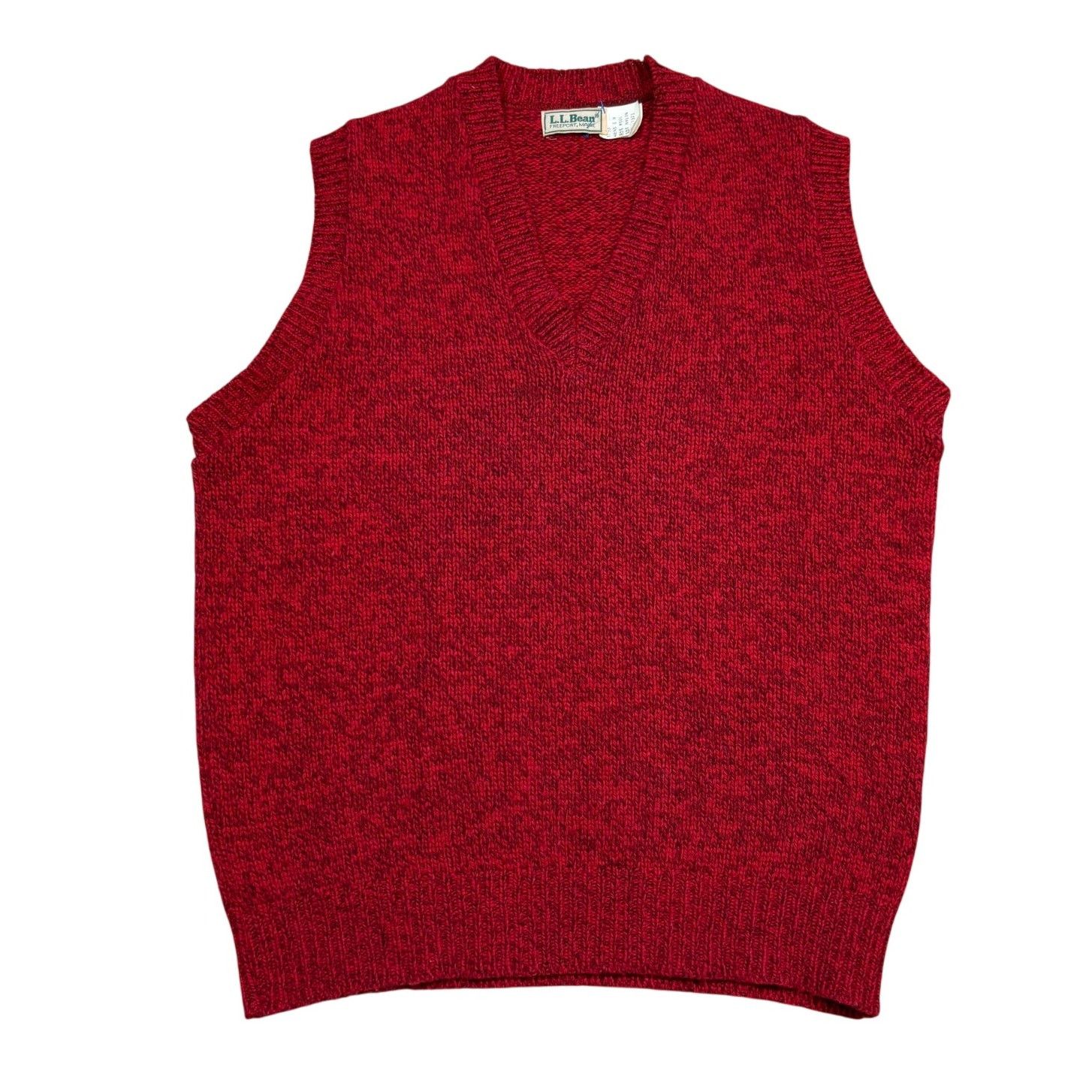 L.L. Bean × Vintage Vintage LL Bean Wool Nylon V Neck Sweater Vest Men's Medium Size US M / EU 48-50 / 2 - 1 Thumbnail