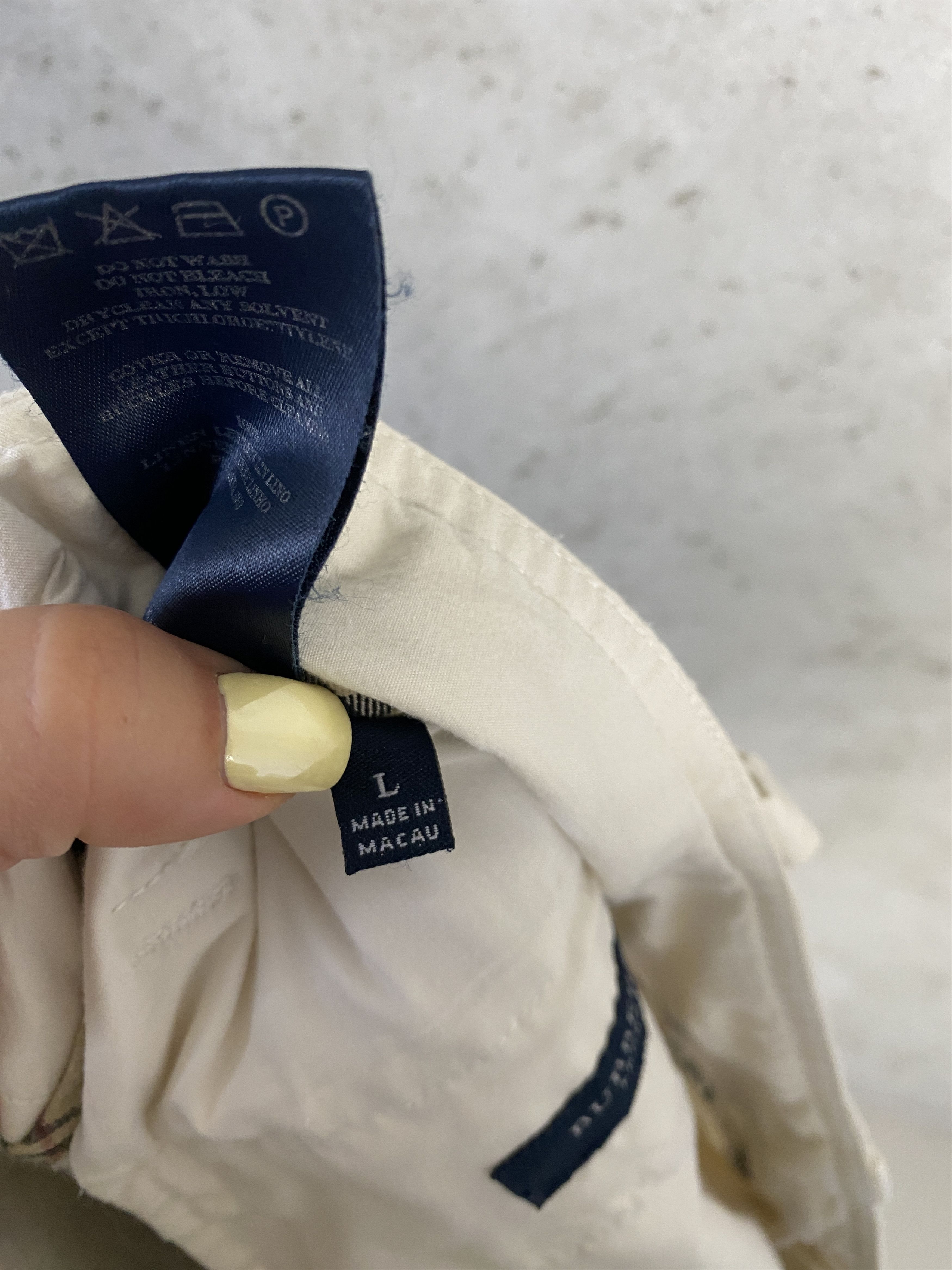 Burberry Burberry linen casual pants pockets Size US 33 - 8 Thumbnail