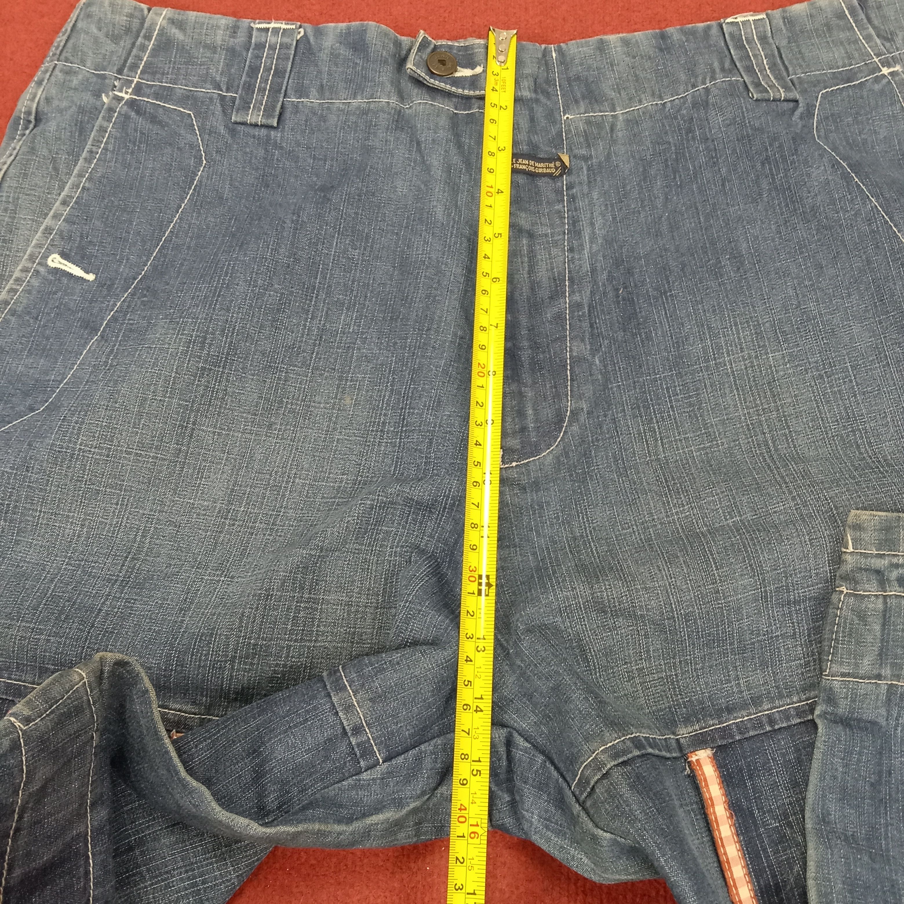 Marithe + Francois Girbaud × Vintage Marithe Francois Girbaud Rare Design Style Jeans Size US 39 - 8 Thumbnail
