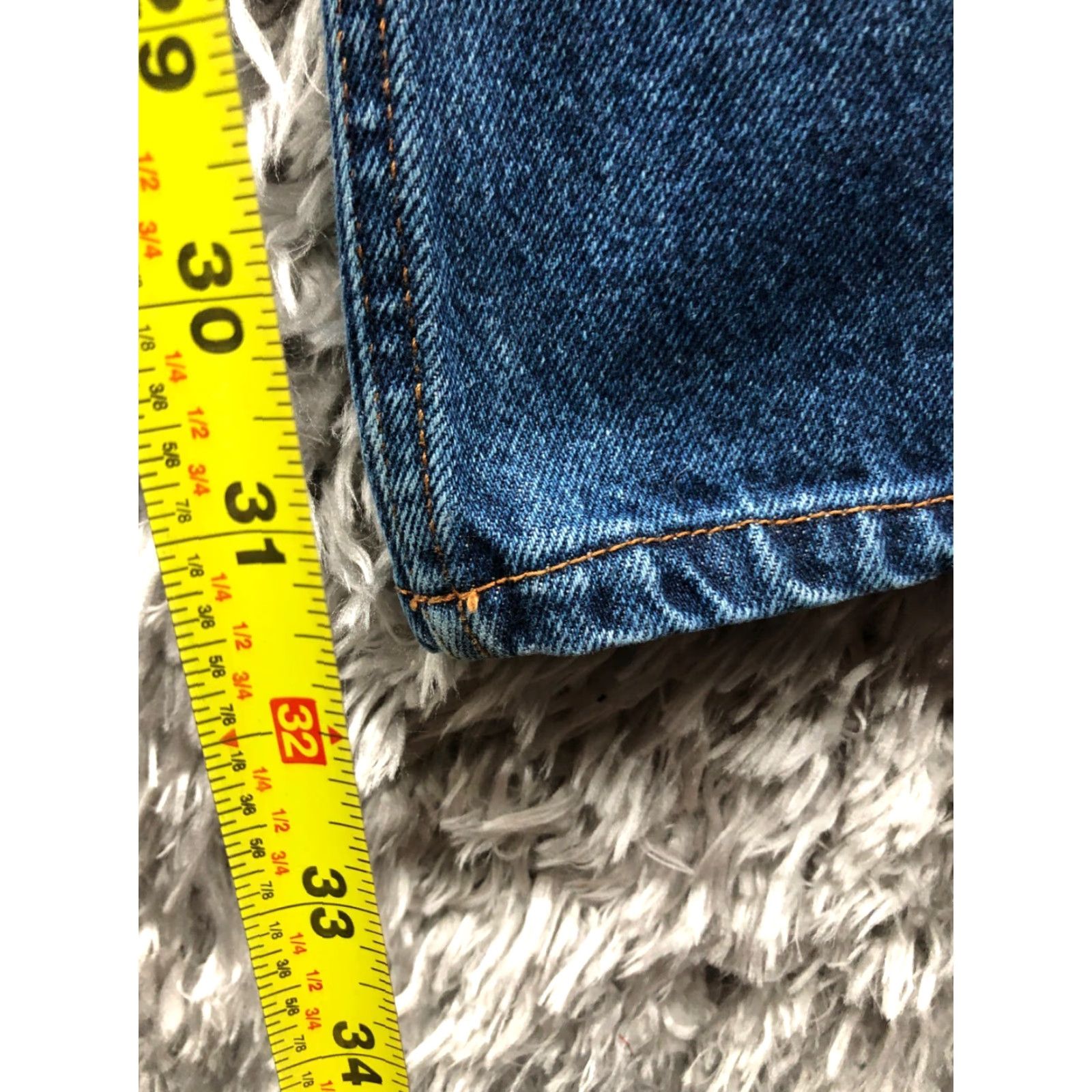 Denime Work N Sport Jeans Mens Straight Leg 36 Dark Blue Denim City 5-Pocket Jeans Mens Size US 36 / EU 52 - 3 Thumbnail