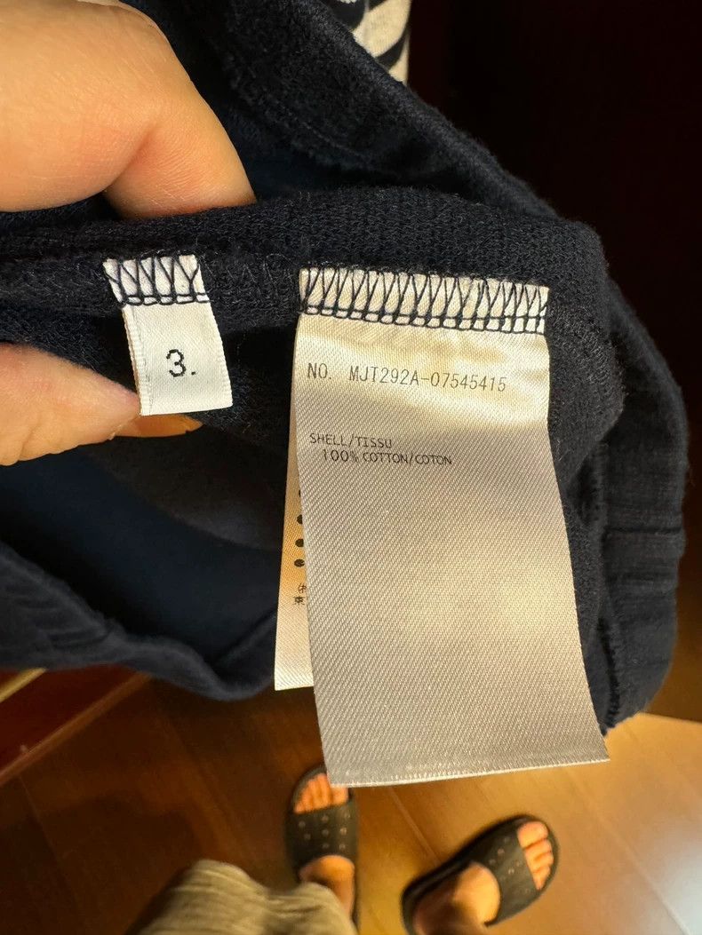 Thom Browne Thom browne Classic four-bar decorated semi-high collar und Size US L / EU 52-54 / 3 - 5 Thumbnail