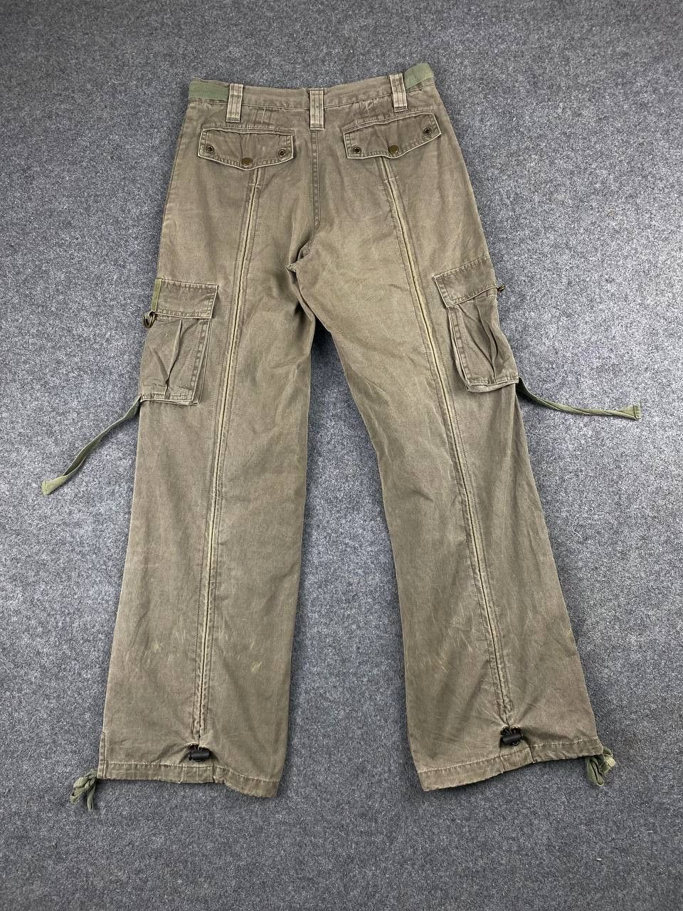 Japanese Brand japanese brand streetwear cargo pants nice design Size US 29 - 1 Thumbnail