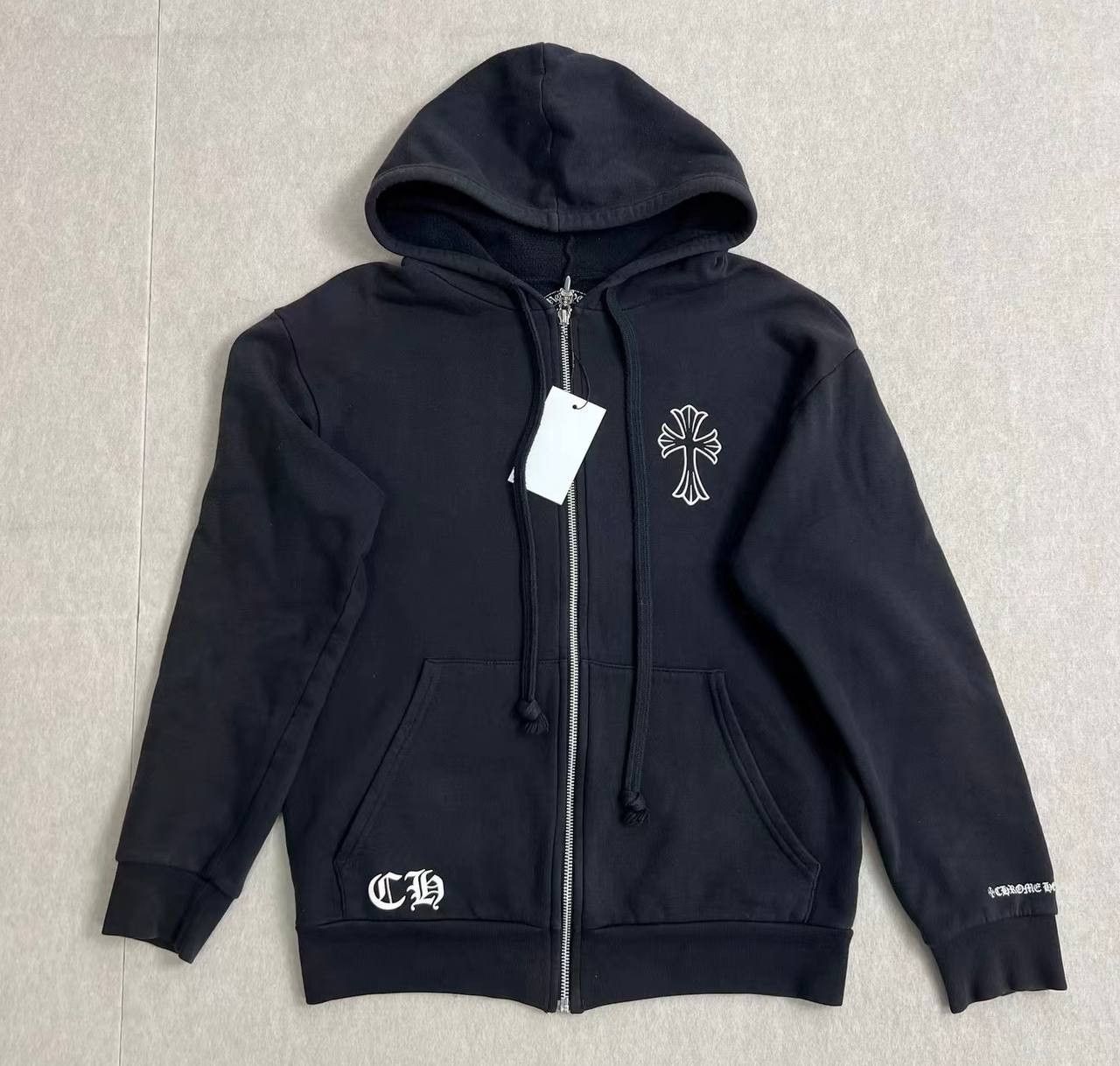 Chrome Hearts Chrome Hearts Black Cross Zip-Up Hoodie Size US M / EU 48-50 / 2 - 1 Thumbnail