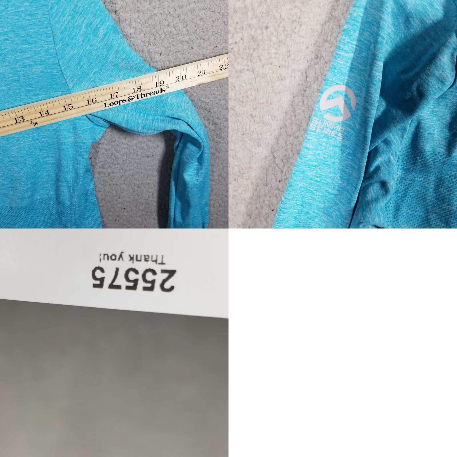 The North Face The North Face Shirt Womens Medium Blue L1 Summit Series Lightweight Long Sleeve Size M / US 6-8 / IT 42-44 - 8 Thumbnail
