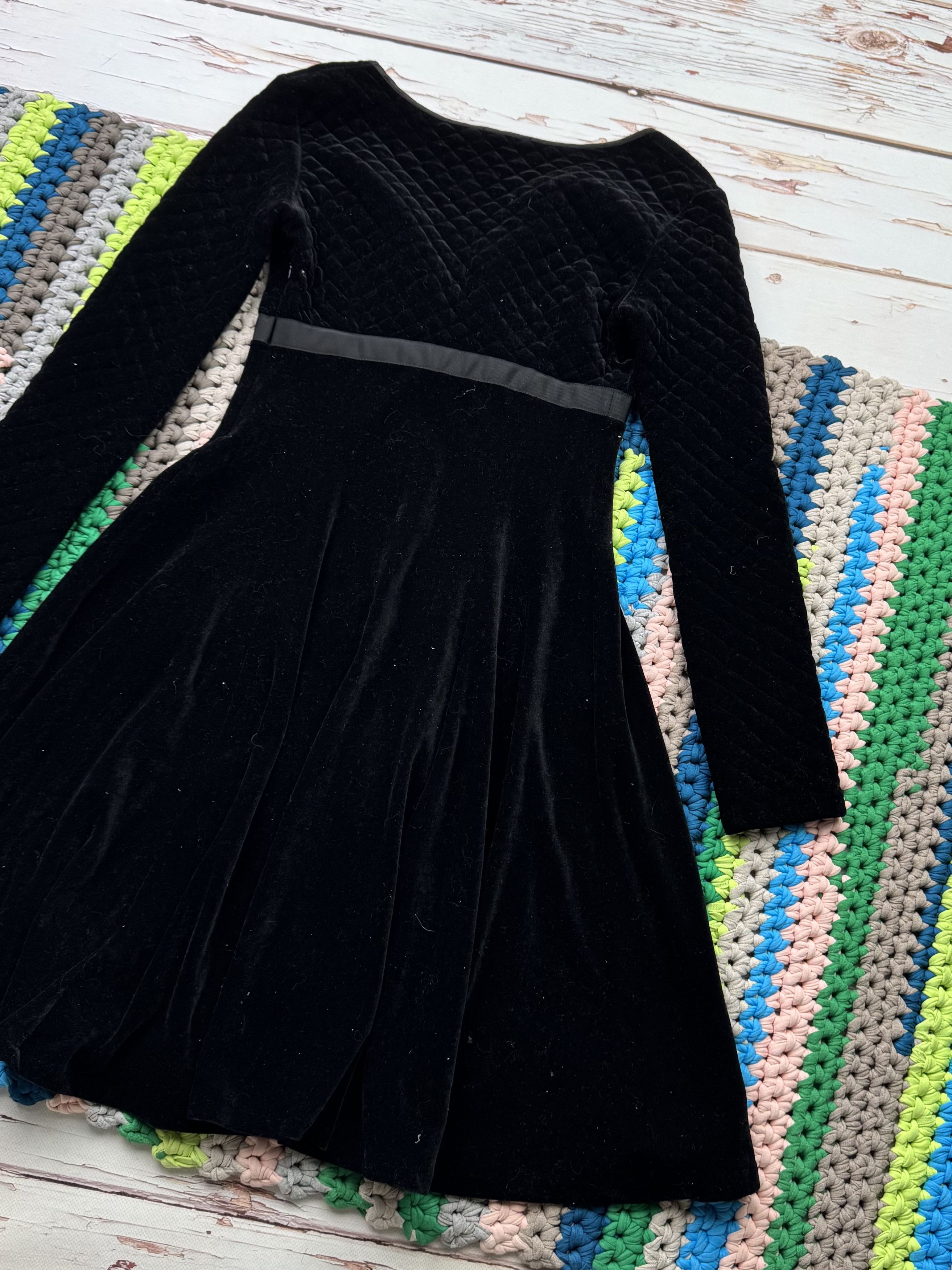 Kenzo Jungle Kenzo Vintage Velour Dress With Long Sleeve (V7)(D10) Size M / US 6-8 / IT 42-44 - 8 Thumbnail