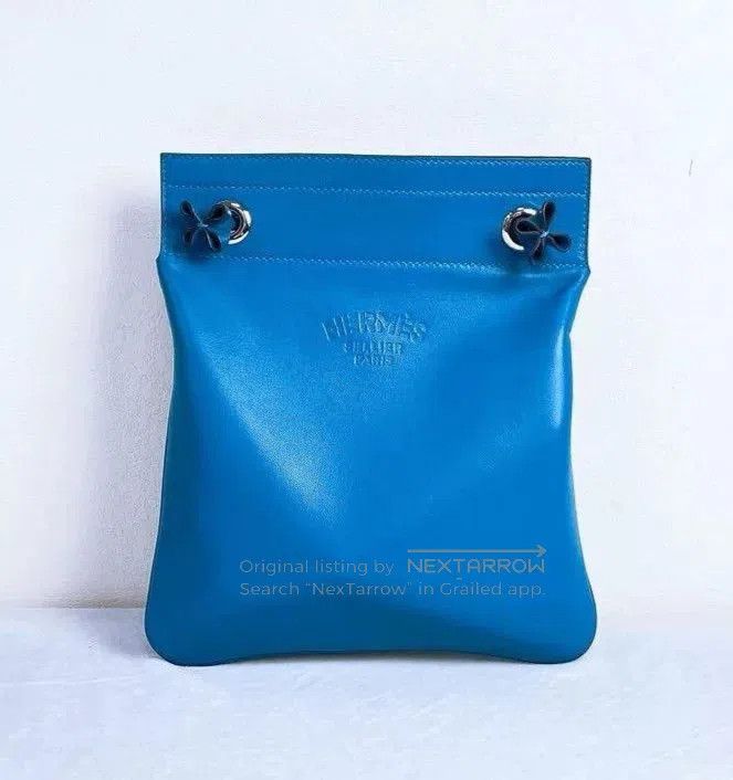 Hermes Hermes Aline Mini Blue Crossbody Bag. Size ONE SIZE - 1 Thumbnail