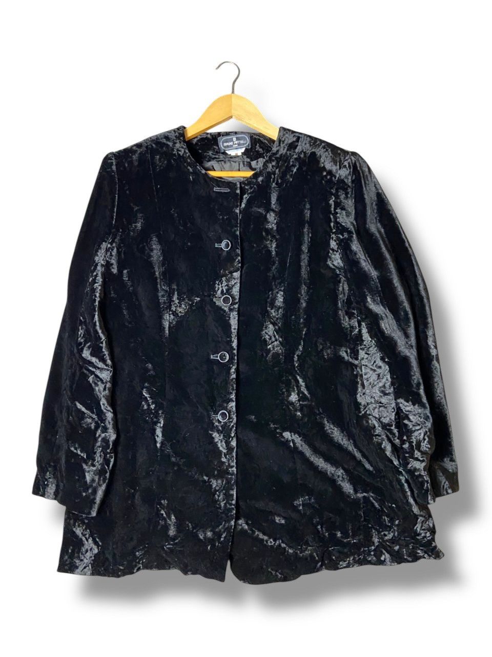 Bruno Piattelli × Designer × Vintage Bruno Piattelli Roma Brand Velvet Jacket (127) Size US XXS / EU 40 - 1 Thumbnail