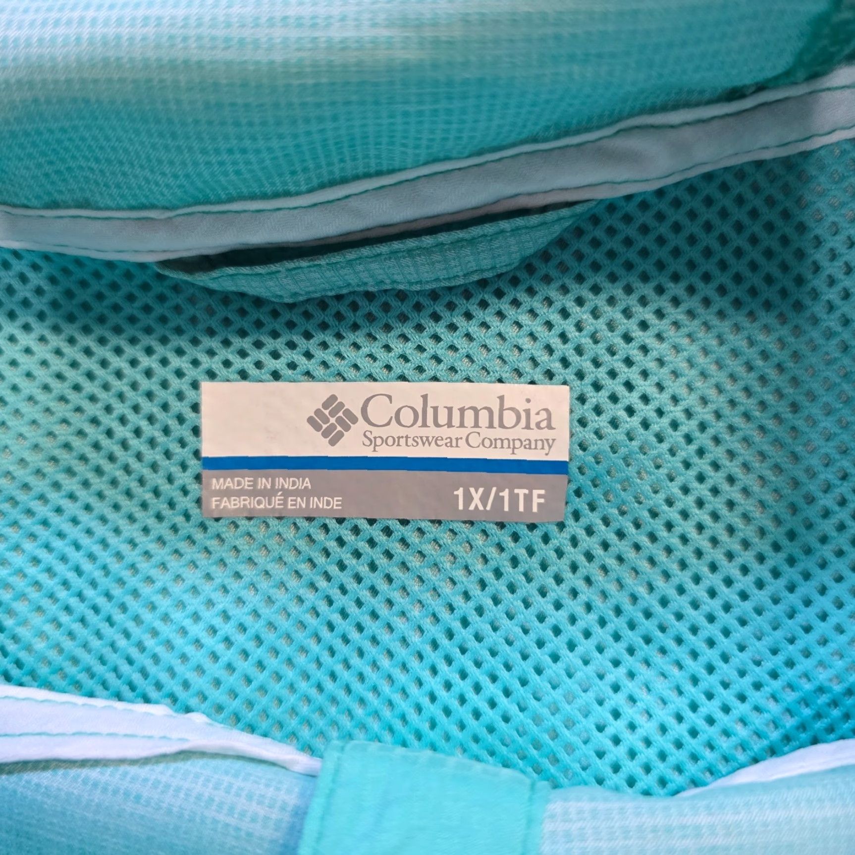 Vintage Columbia Jacket Womens 1X Green Lightweight Hoodie Pockets Outdoor Windbreaker Coat Shirt? Size XL / US 12-14 / IT 48-50 - 5 Thumbnail