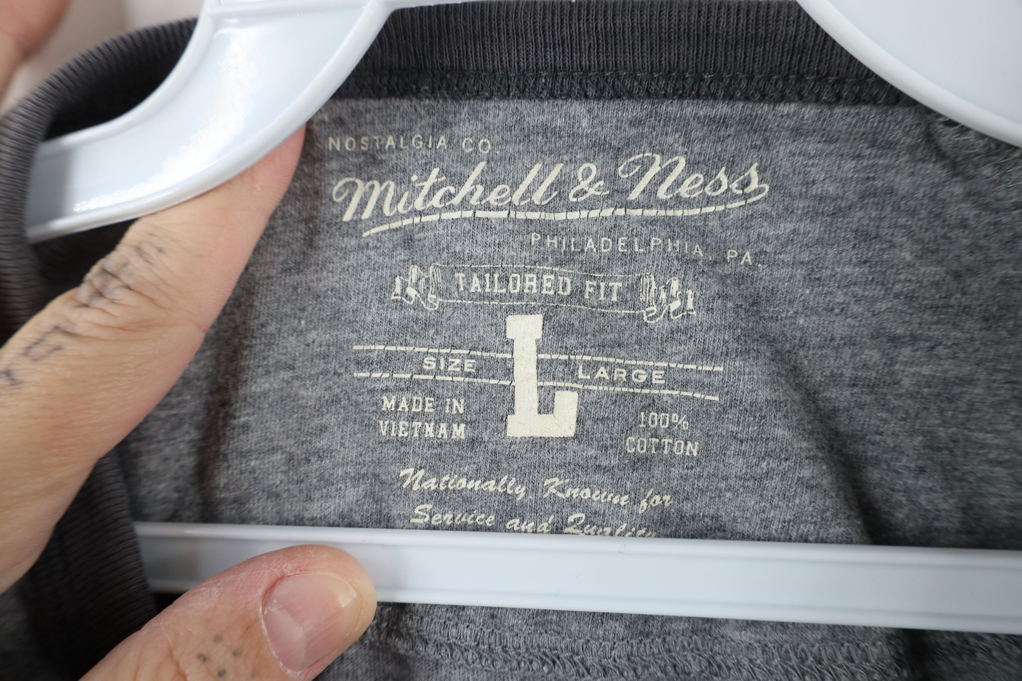 Mitchell & Ness Mitchell & Ness Tigers Baseball 3/4 Sleeve Raglan T-Shirt Size US L / EU 52-54 / 3 - 7 Thumbnail