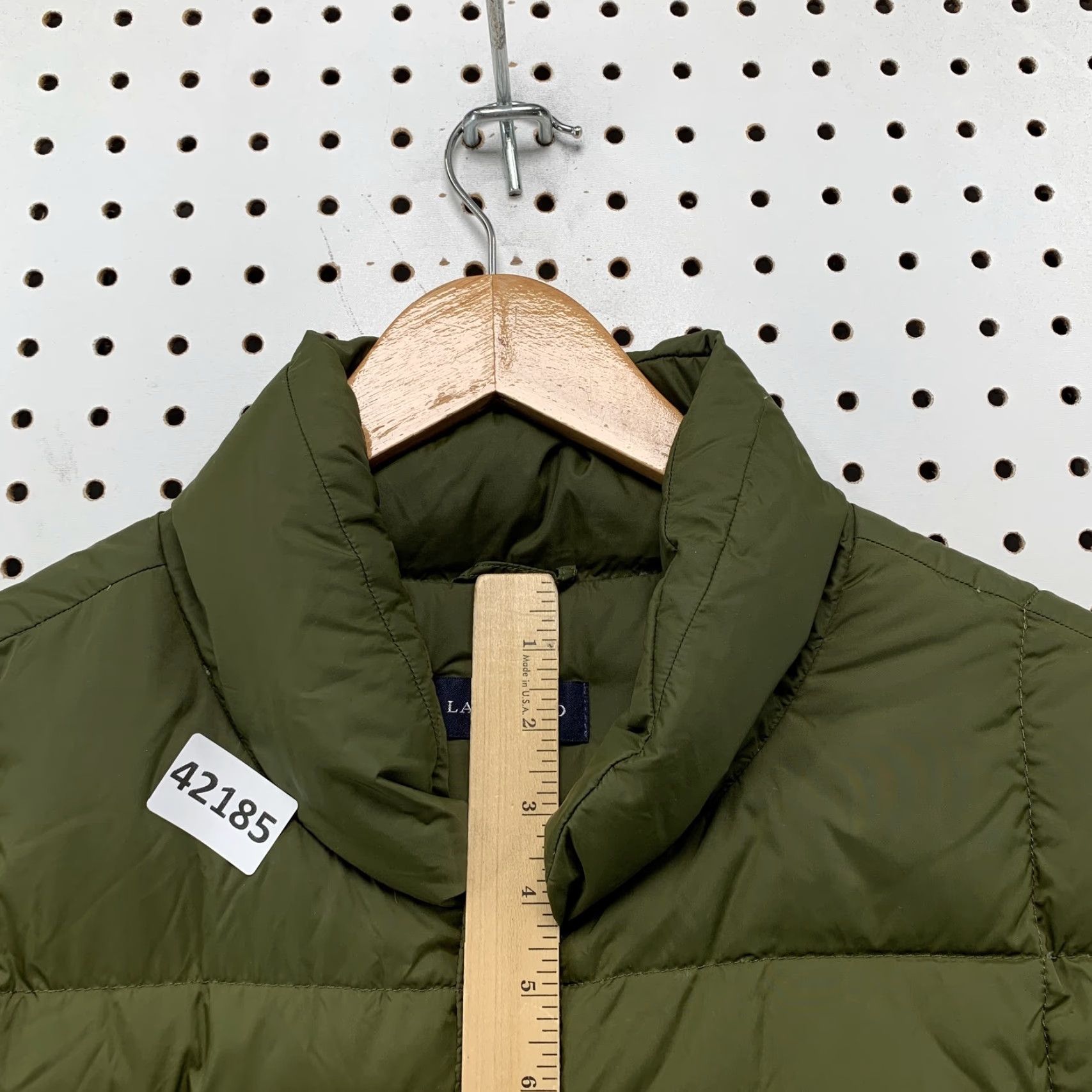 Lands' End Lands' End Puffer Vest Women's Medium Solid Nylon Down Insulated 2020s Size US L / EU 52-54 / 3 - 5 Thumbnail