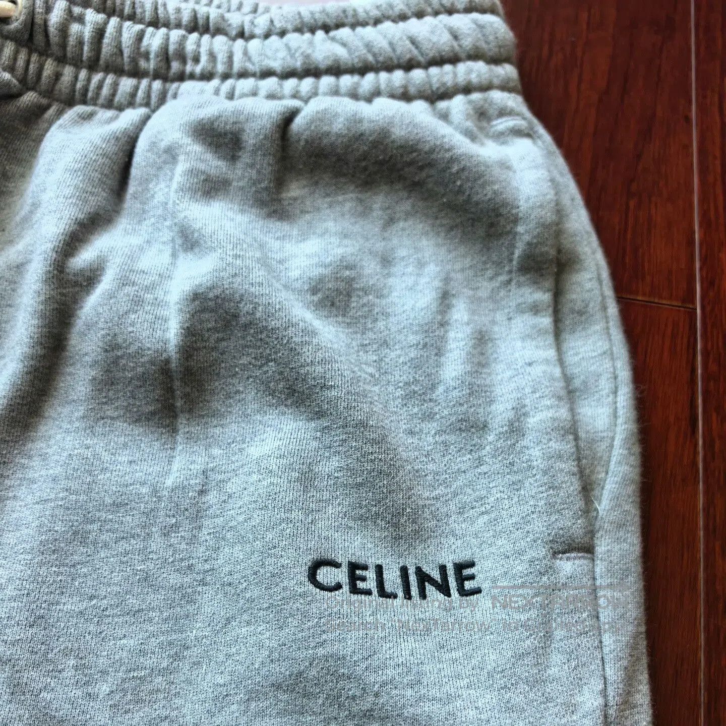 Celine celine gray loose sweatpants XL for sale. Size US 44 / EU 60 - 5 Thumbnail
