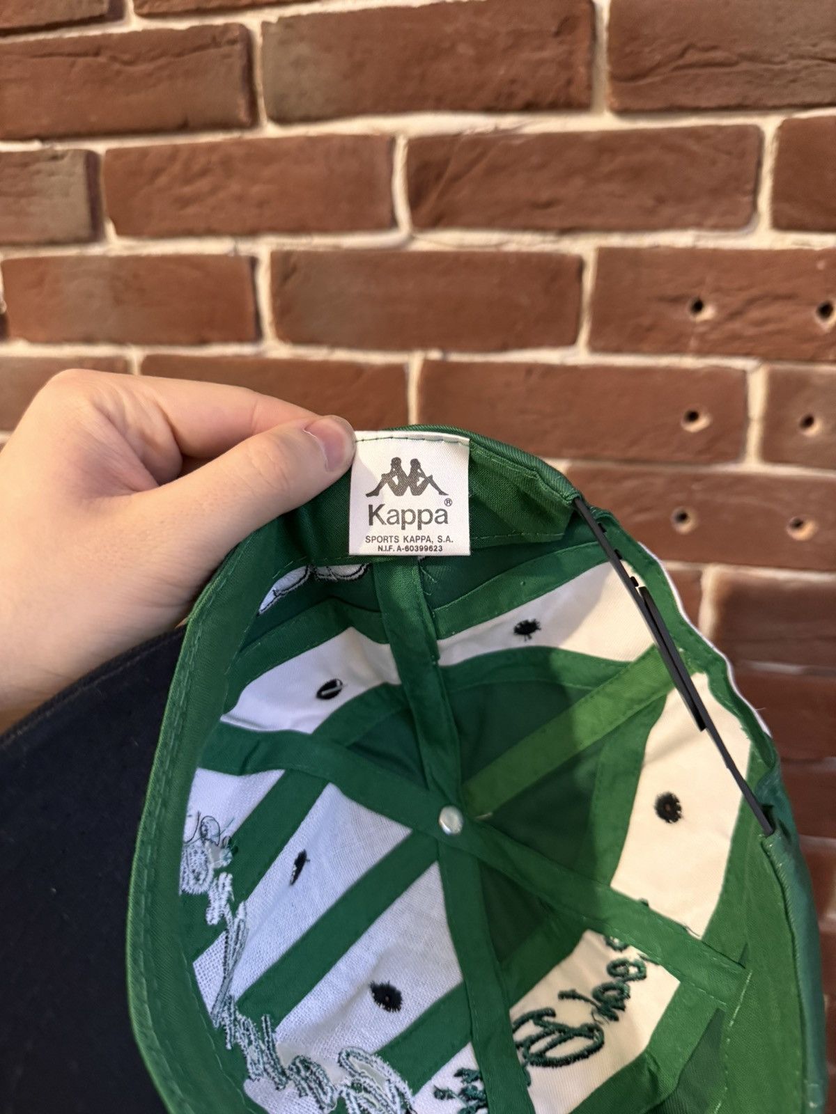 Other Rare 90s Kappa Real Betis Football Cap Hat Hype Soccer Size ONE SIZE - 4 Thumbnail