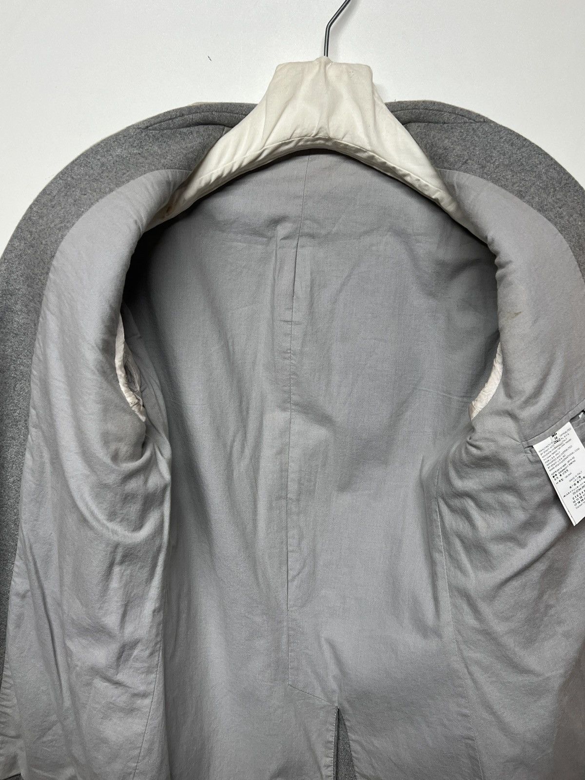 Maison Margiela 14AW blazer Version of grey Size 46R - 11 Thumbnail