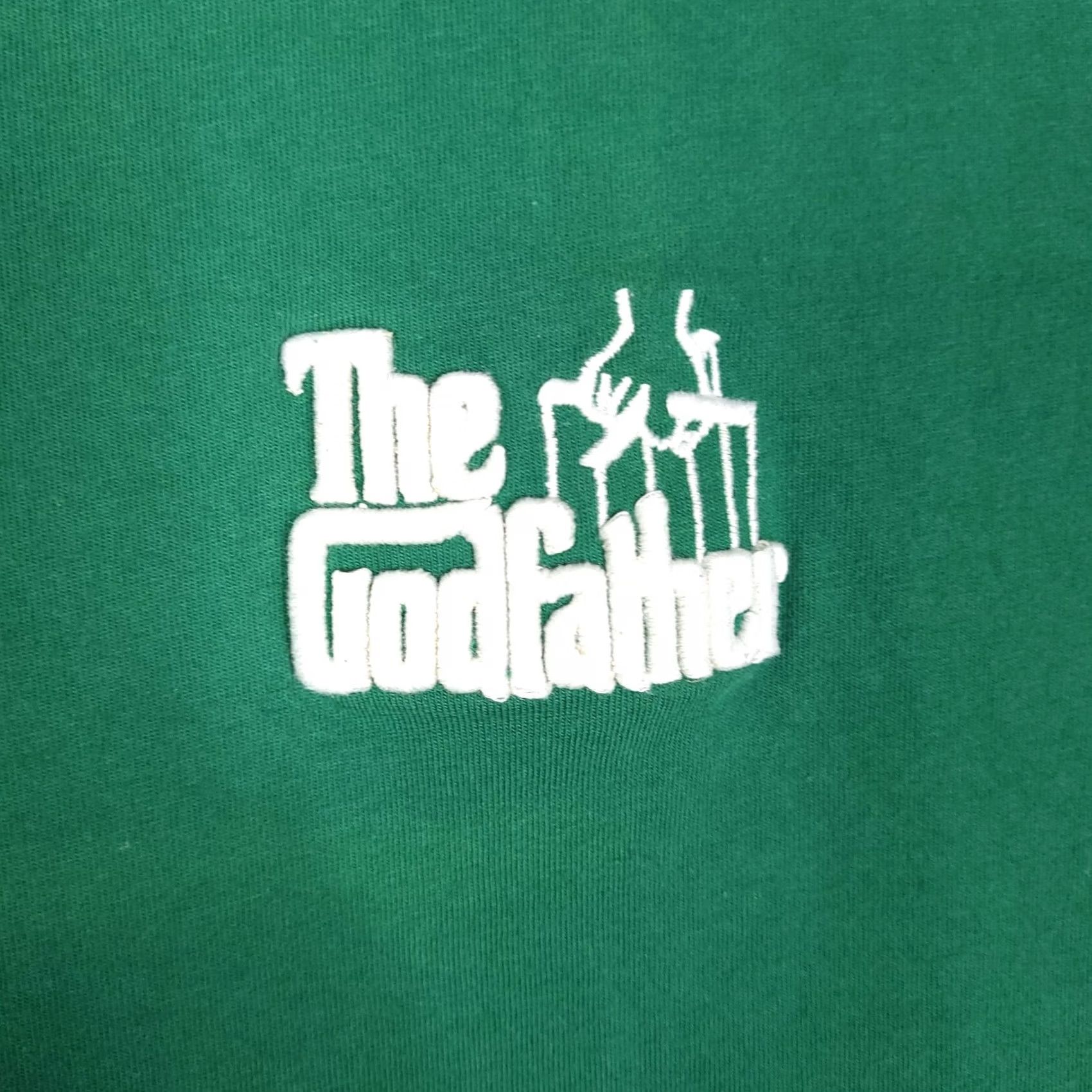 Vintage Paramount The Godfather Shirt Unisex Adults XL Green Short Sleeve Tee Crew Neck Logo Jersey Cotton Size US 36 / EU 52 - 2 Thumbnail