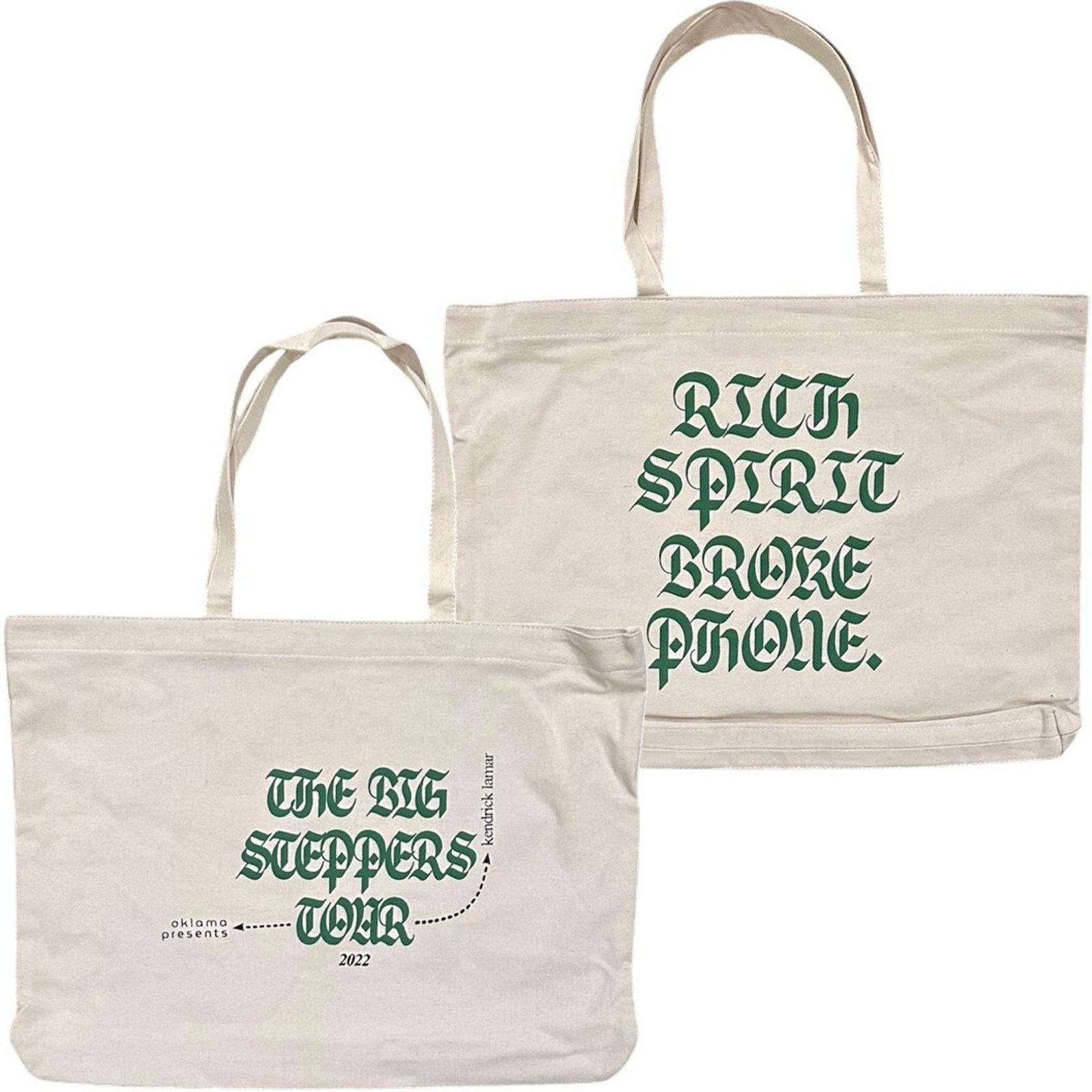 Kendrick Lamar Kendrick Lamar Large Tote Bag The Big Steppers 2022 Tour Size ONE SIZE - 1 Thumbnail