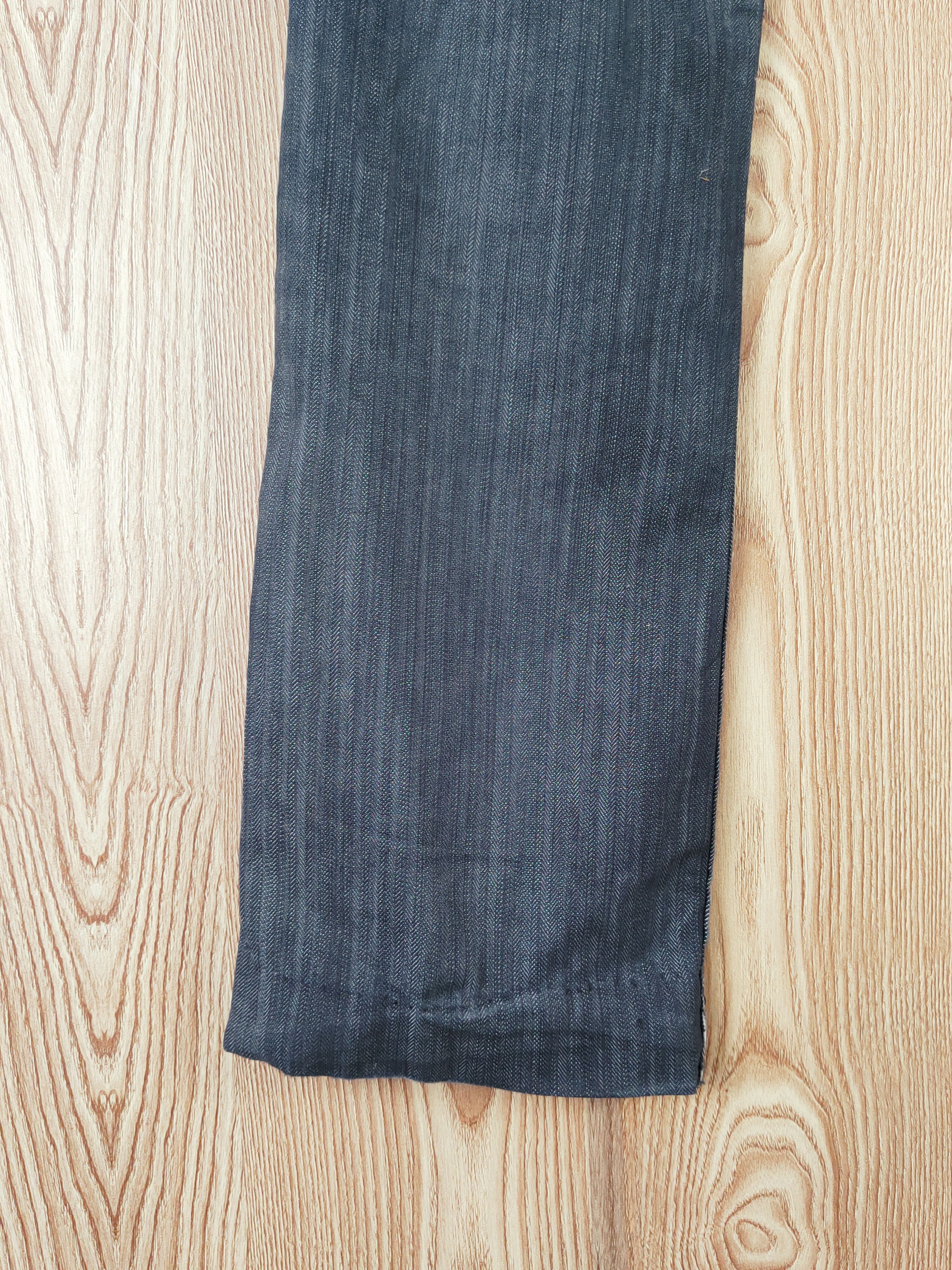 Japanese Brand Male &Co Black Distressed Ripped Jeans#W085 Size US 32 / EU 48 - 10 Thumbnail