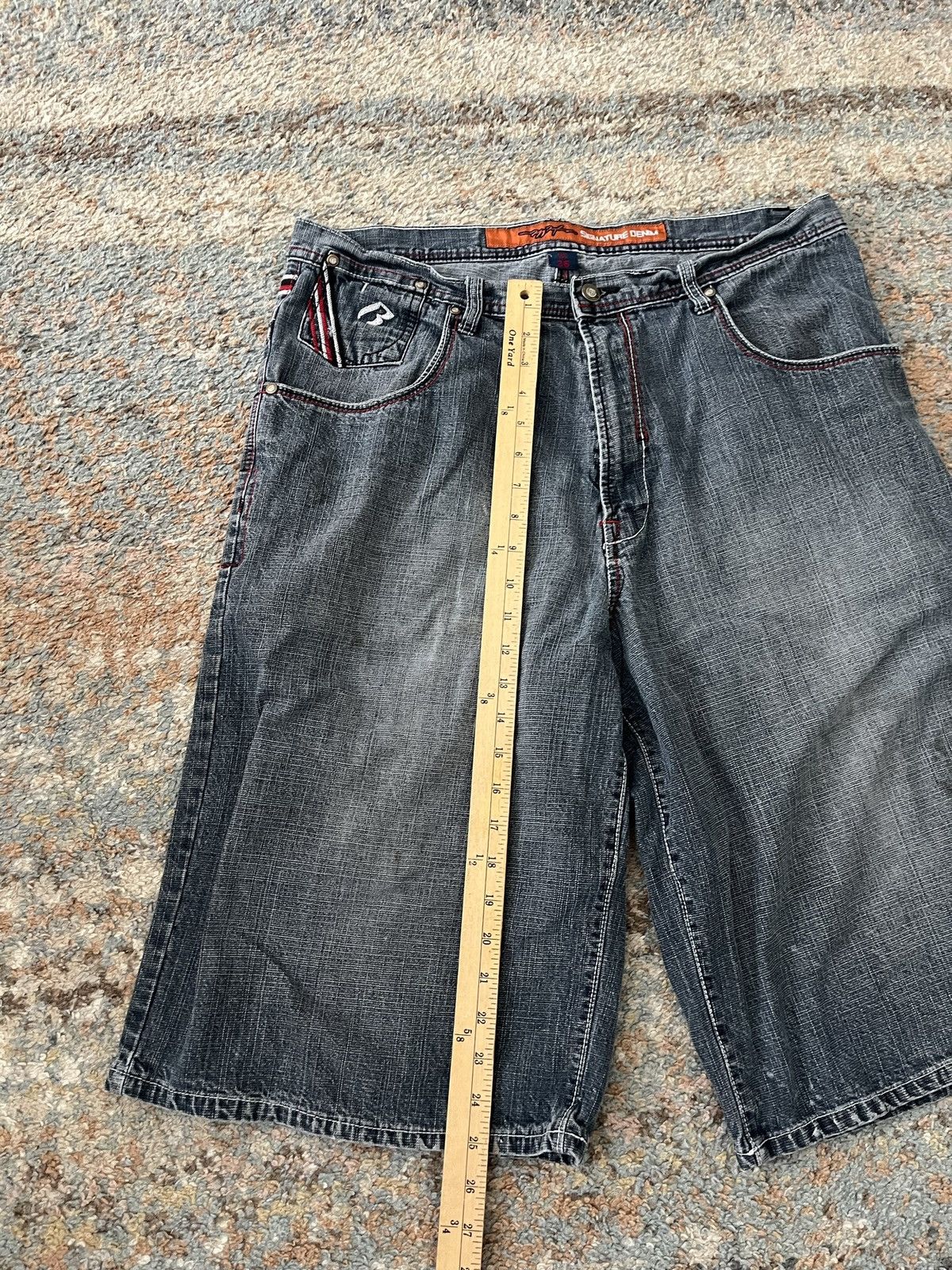 Ruff Ryders × Vintage VTG Ruff Ryders Faded Jorts 36 jean shorts Size US 36 / EU 52 - 5 Thumbnail