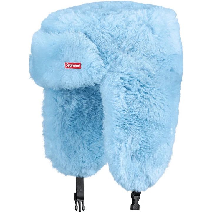 Supreme Supreme Blue Ushanka Hat FW25 Size ONE SIZE - 1 Thumbnail