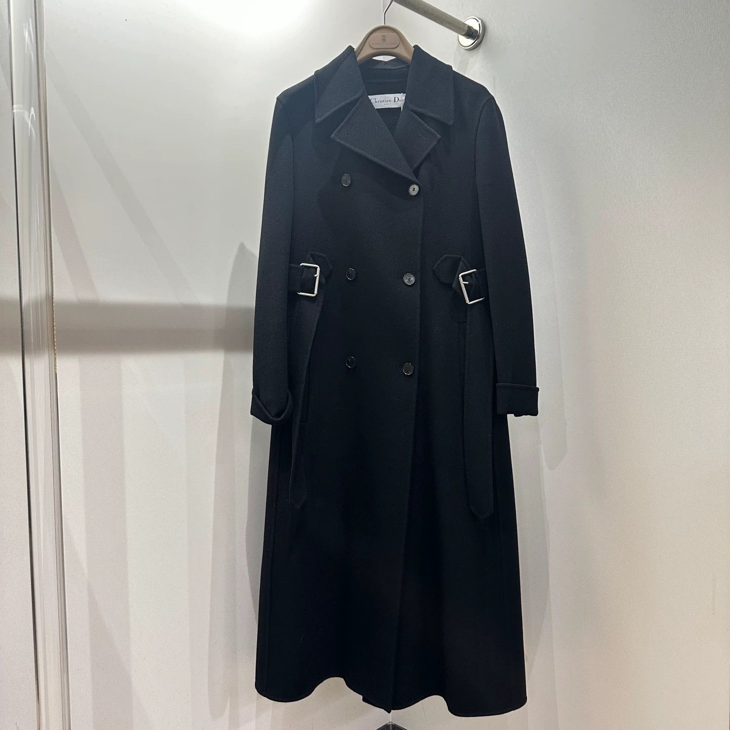 Christian Dior Monsieur Christian Dior apr184 Cashmere Black Classic Coat 40 Size M / US 6-8 / IT 42-44 - 1 Thumbnail