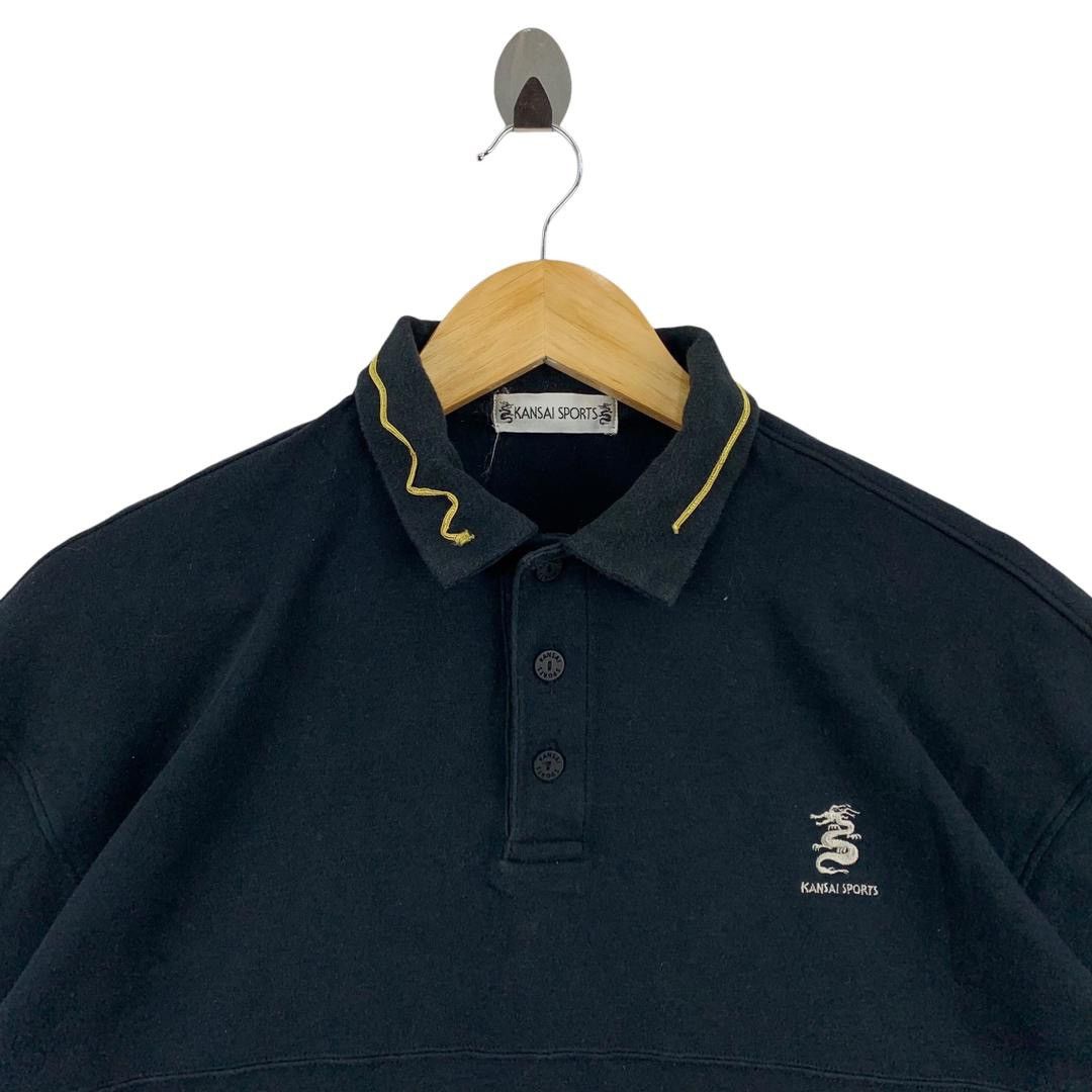 Kansai Yamamoto × Vintage Vintage 90s KANSAI SPORTS polo tees Size US L / EU 52-54 / 3 - 2 Thumbnail