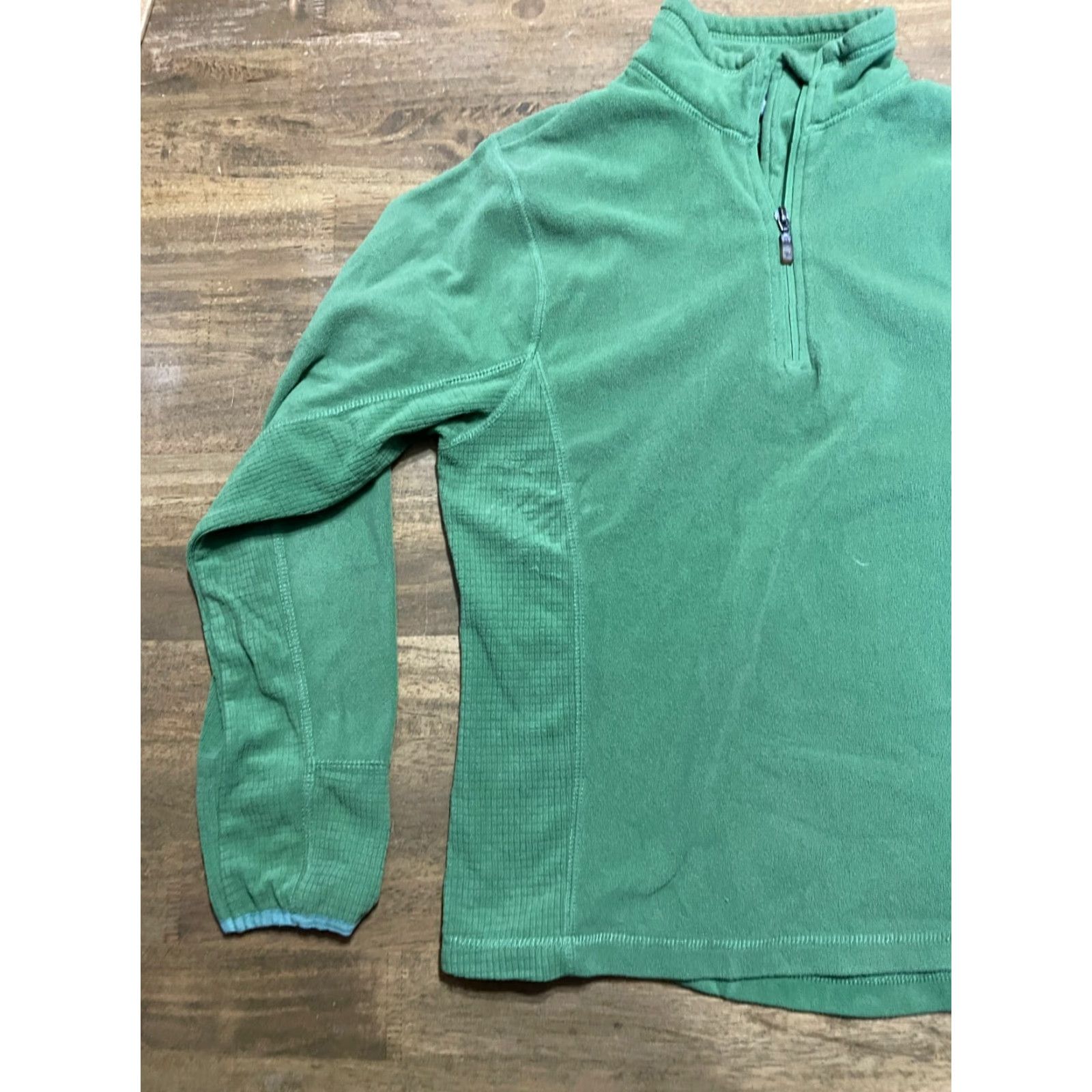 Vintage Storm Creek Sweater, Women's Large, Green, 1/4 Zip Up, Long Sleeve, Pullover, Mock Neck, Casual Wear, Women Size L / US 10 / IT 46 - 3 Thumbnail