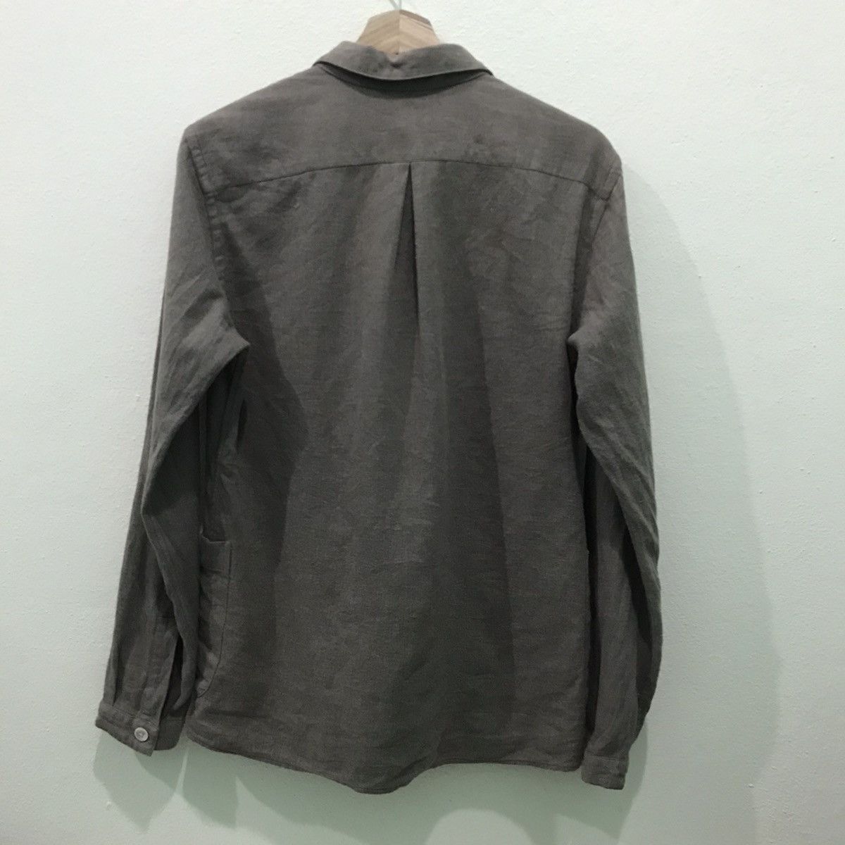 Flannel × United Arrows United Arrows Plain Flannel Shirt Size S / US 4 / IT 40 - 8 Thumbnail