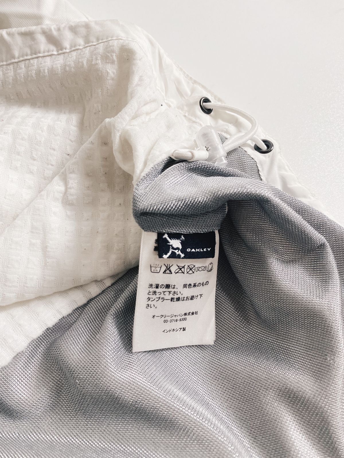 Japanese Brand × Oakley × Vintage Vintage Oakley Skull logo light jacket Size US L / EU 52-54 / 3 - 7 Thumbnail