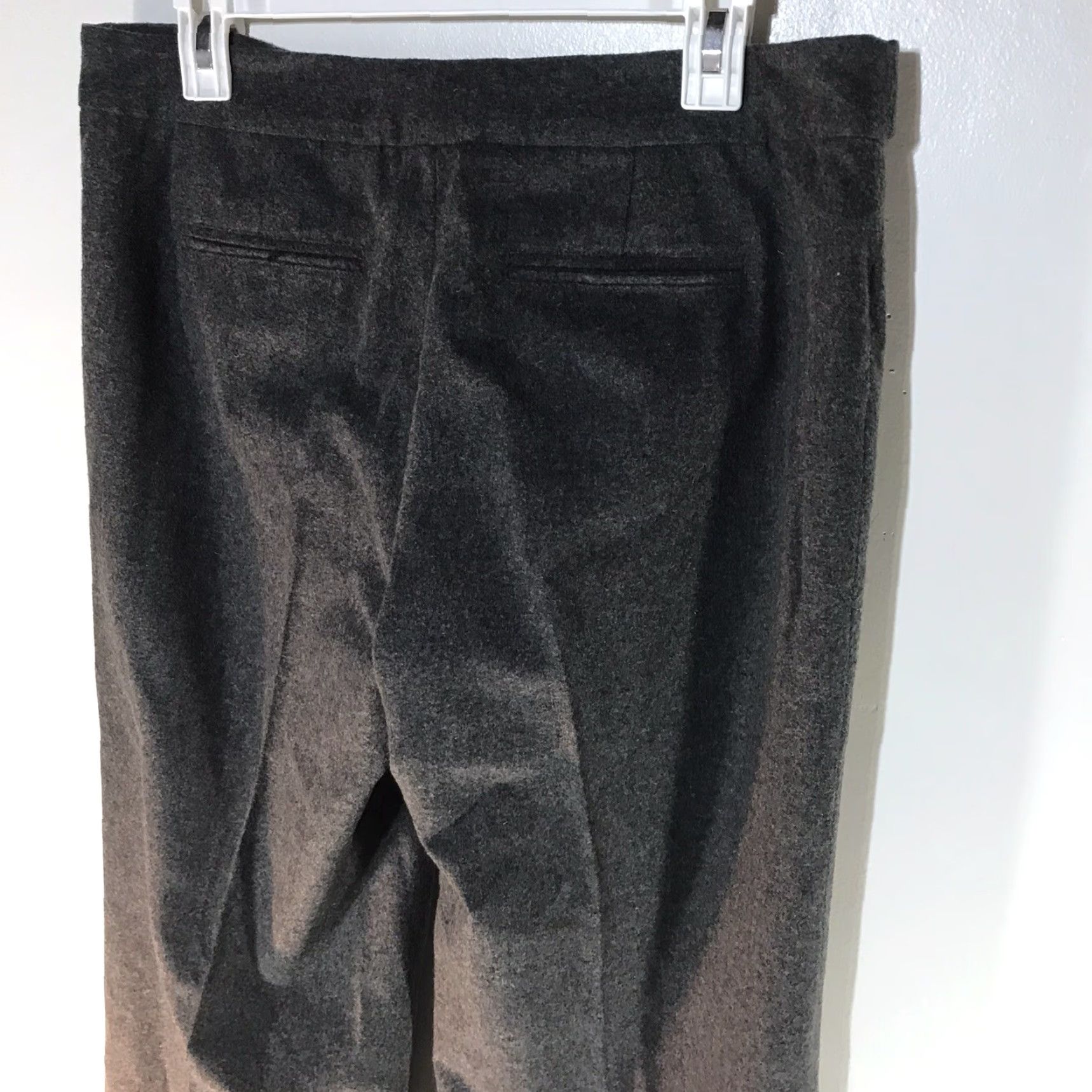 Michael Kors Michael Kors Gray Wool Dress Pants Wide-Leg Womens Size 10 Size 32" / US 10 / IT 46 - 4 Thumbnail