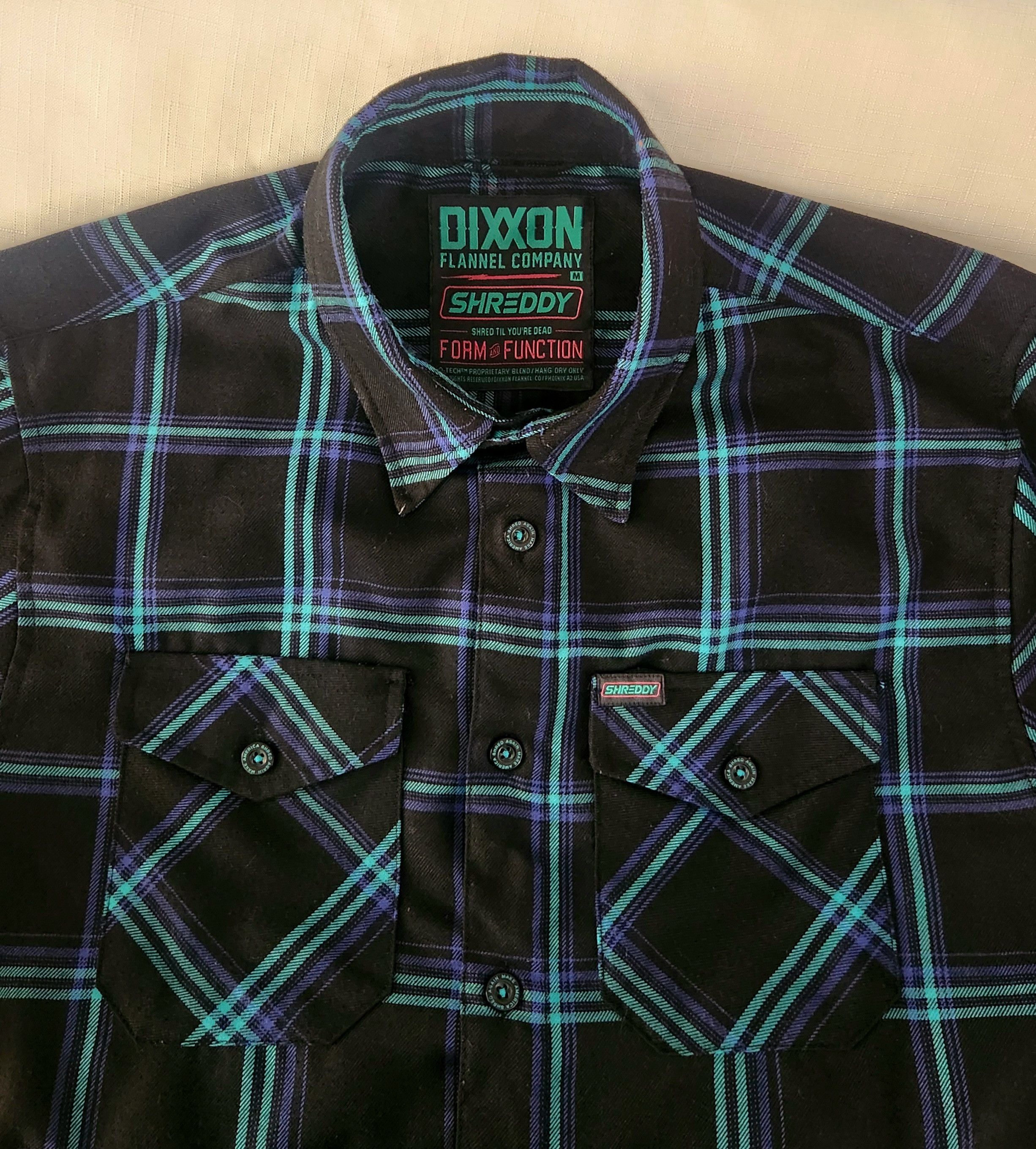 Dixxon Dixxon Flannel "The Shreddy " Mens Size Medium multicolor Size US M / EU 48-50 / 2 - 5 Thumbnail