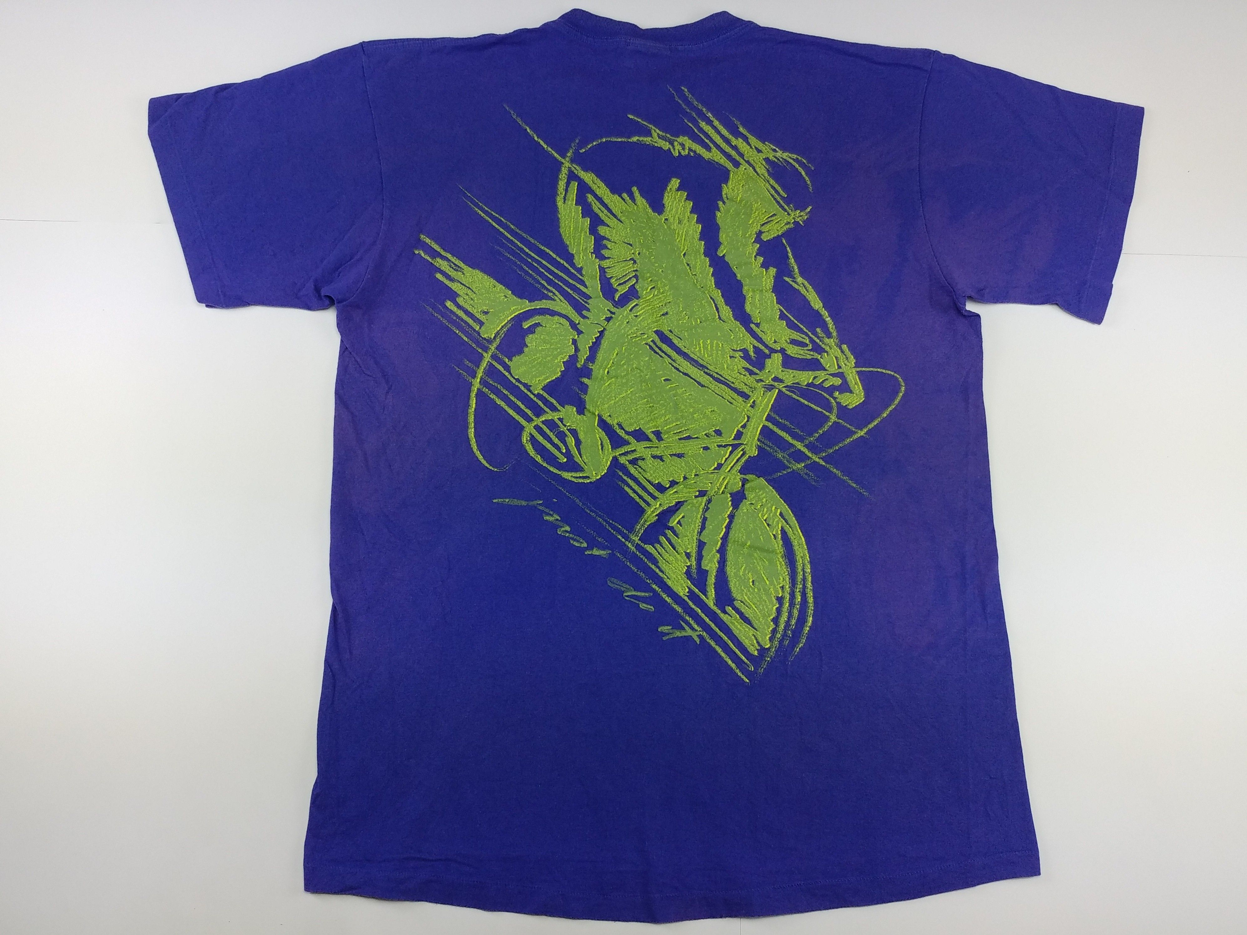 Nike NIKE t-shirt, vintage purple basketball jersey 90s hip hop L Size US L / EU 52-54 / 3 - 1 Thumbnail